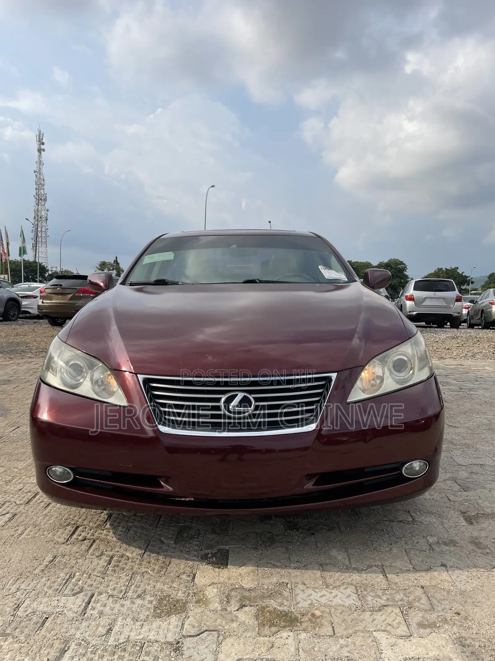 Lexus ES 350 2008 Red