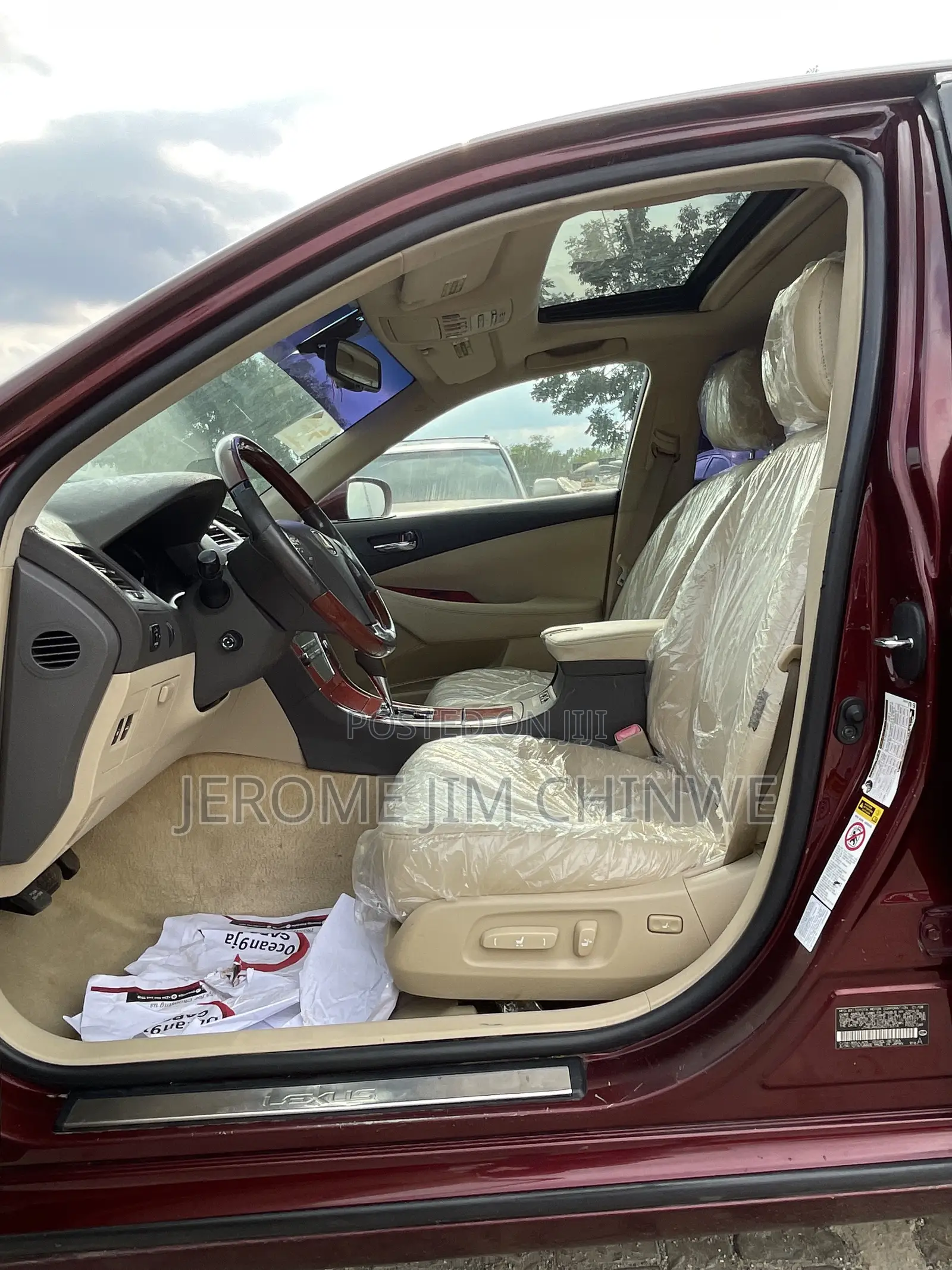 Lexus ES 350 2008 Red