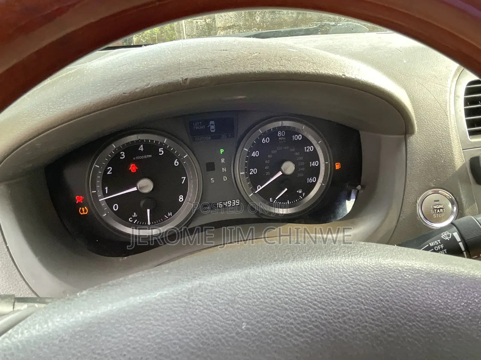 Lexus ES 350 2008 Red