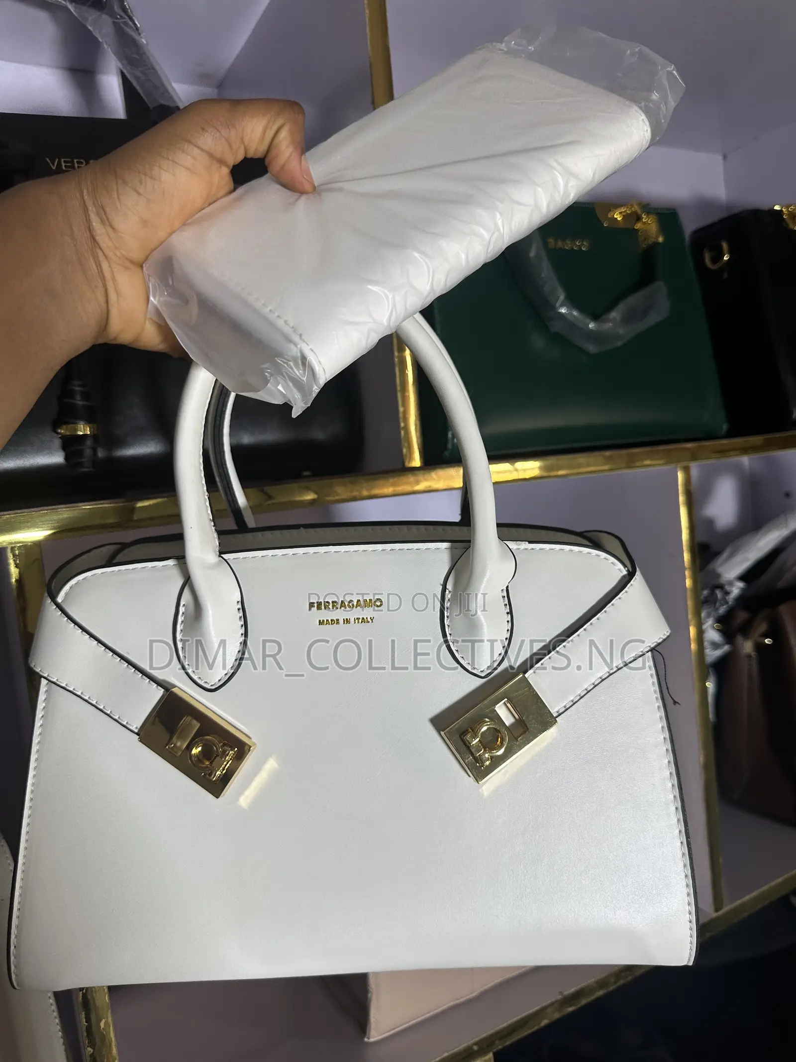 Big Fashion Quality Beige Female Handbag