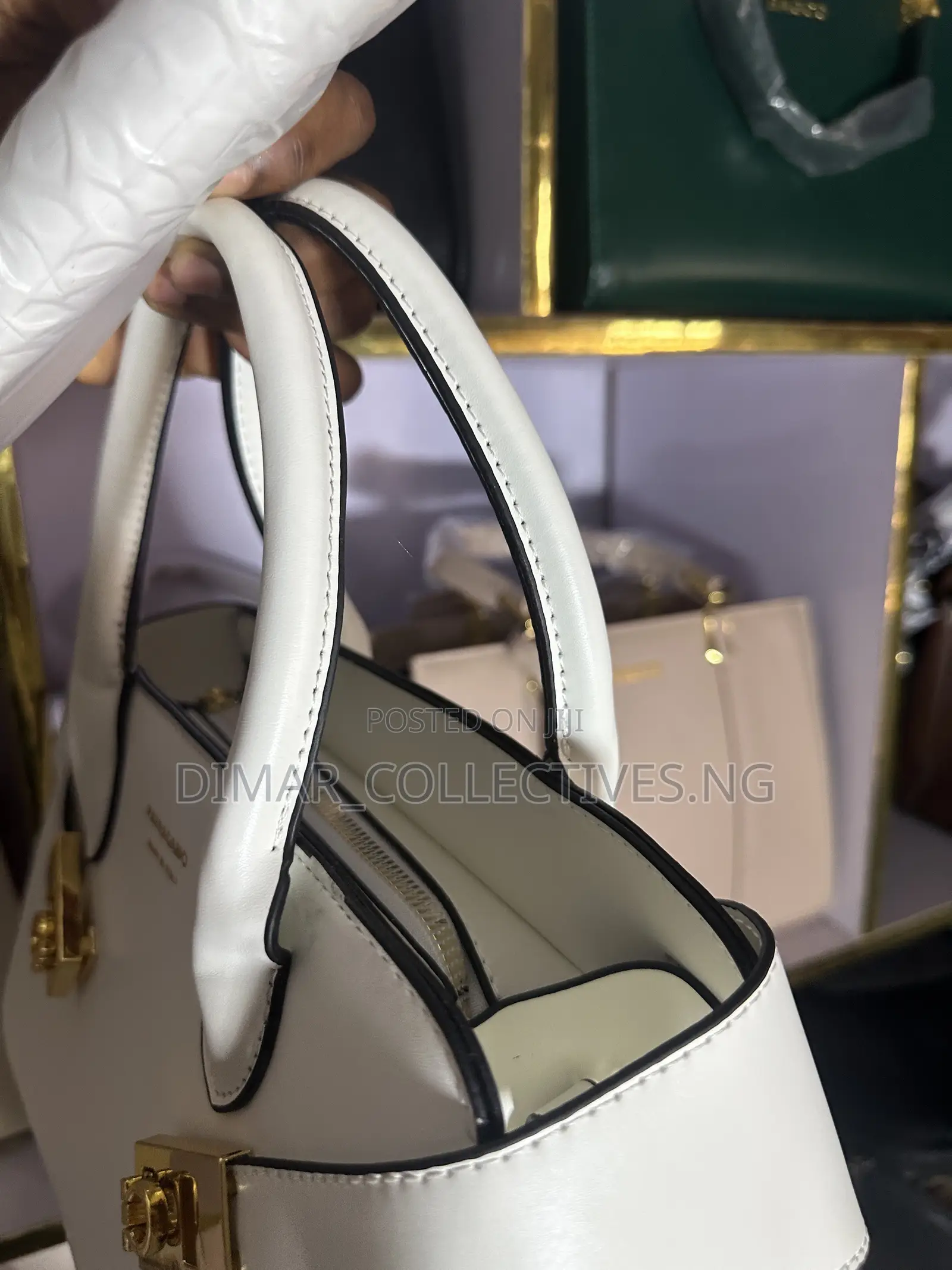Big Fashion Quality Beige Female Handbag