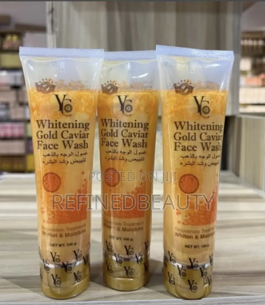YC Whitening Gold Caviar Face Wash