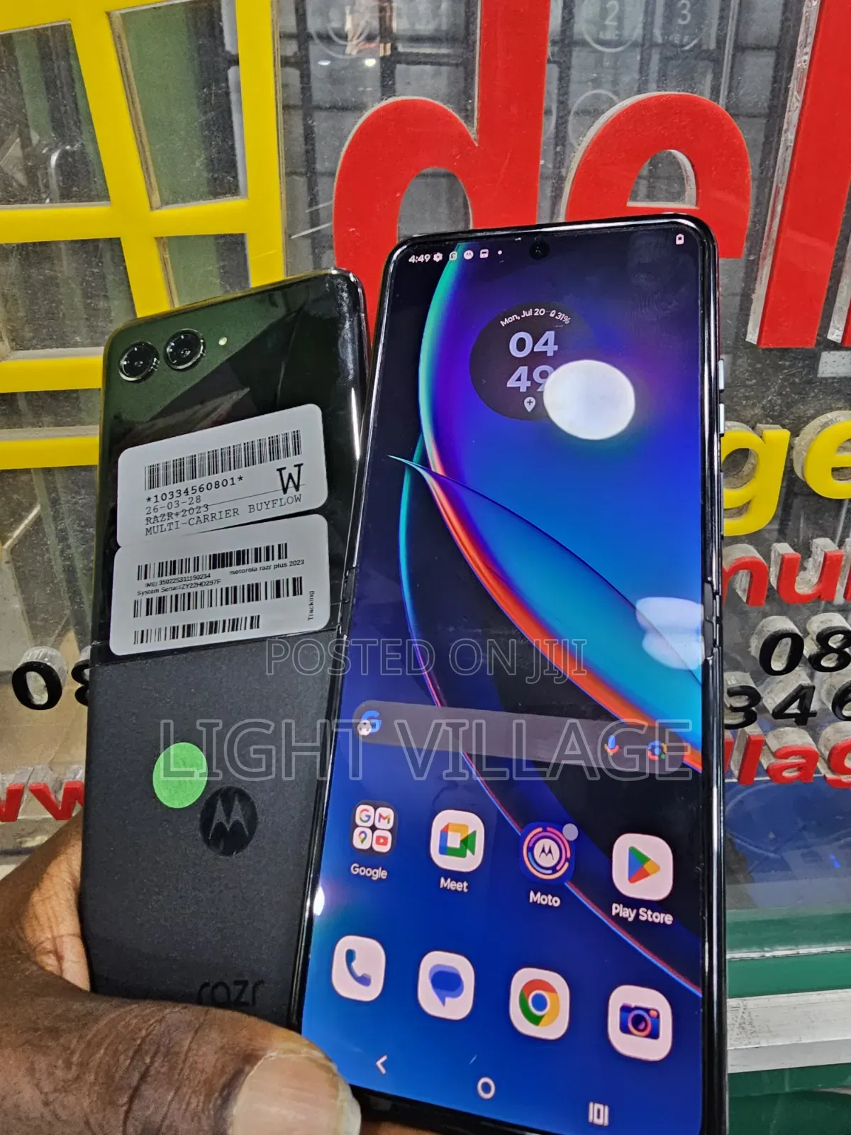 Motorola Razr (2023) 256 GB Gray