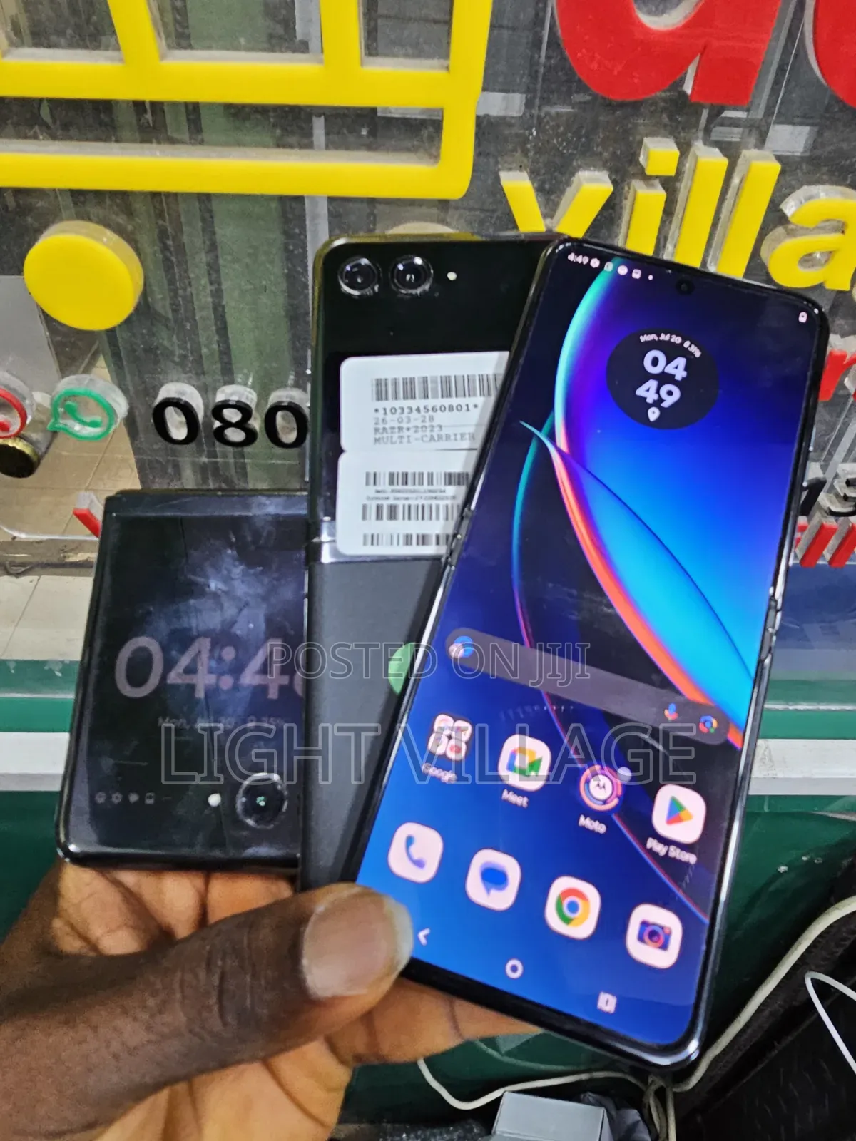 Motorola Razr (2023) 256 GB Gray