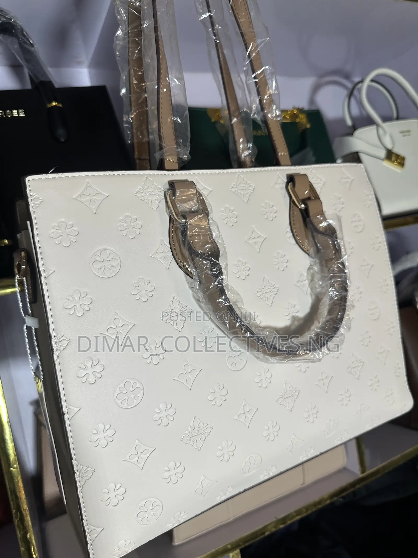 Big Fashion Quality Beige Female Handbag