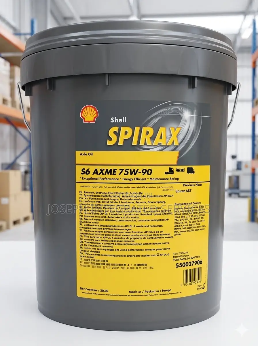 Shell Spirax S6 AXME 75w-90 Synthetic Gear Oil.