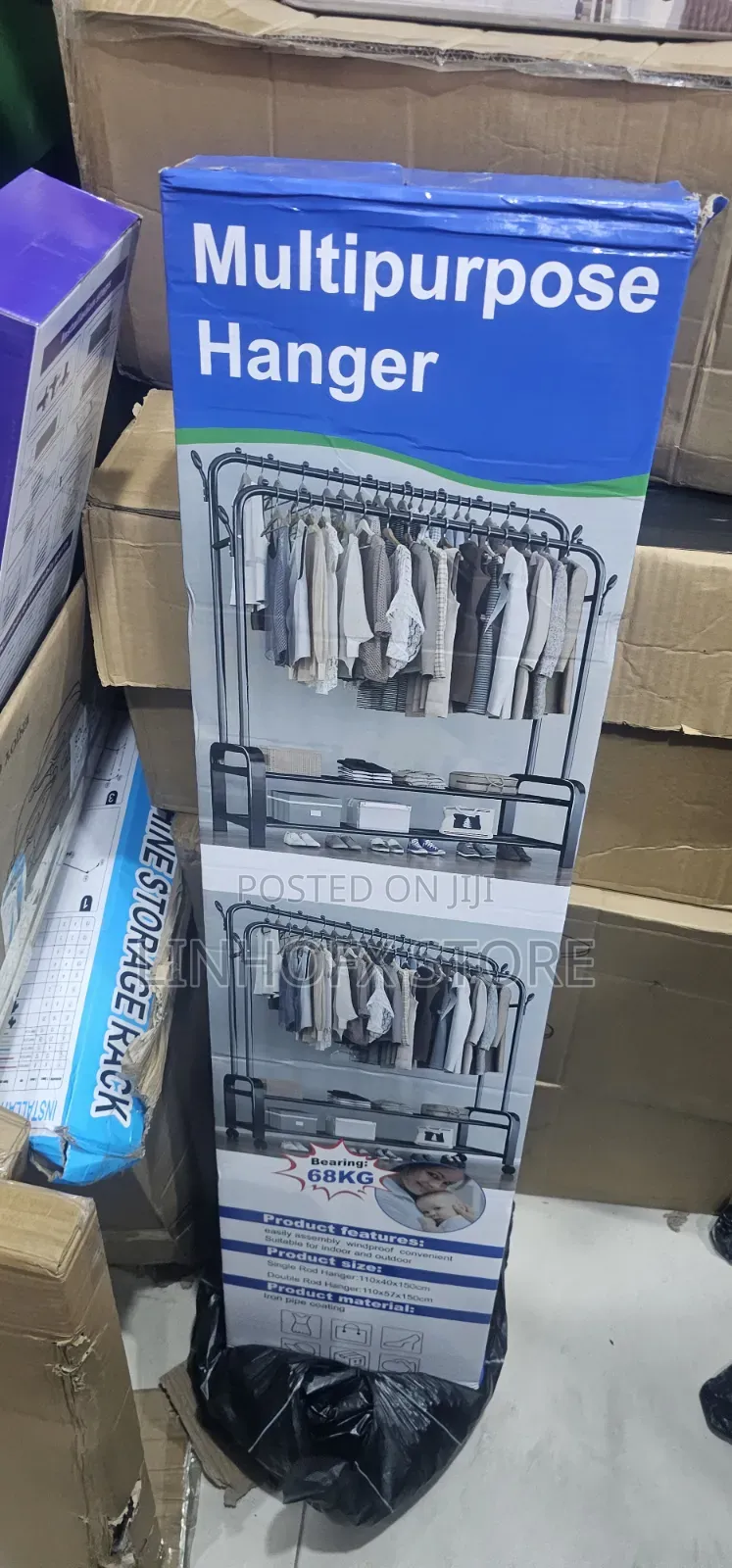 Multi-Purpose Cloth Hanger(68kg)
