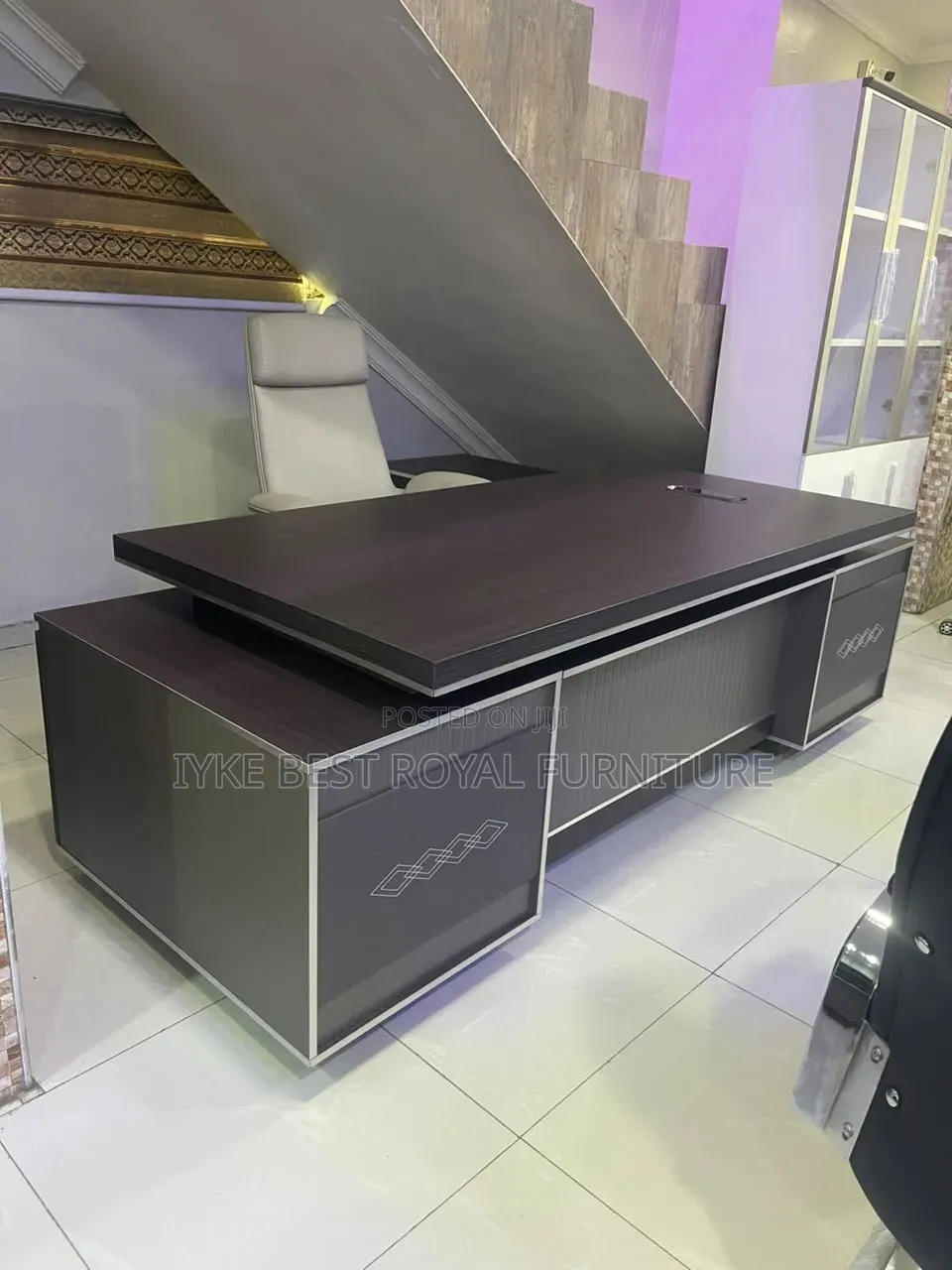 2.2miter Office Executive Table With Extension High Quality