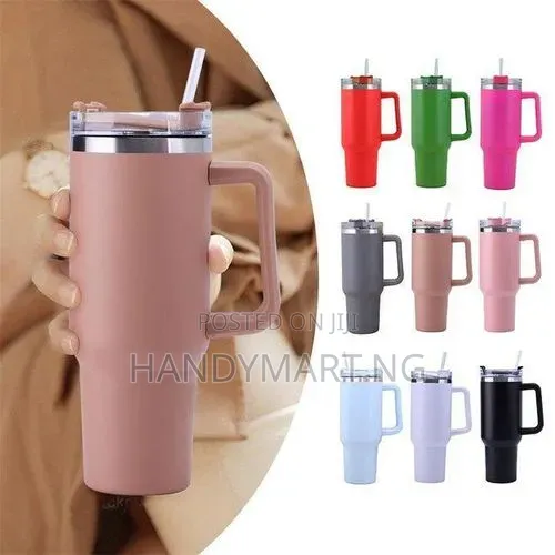 Stainless Steel Cup Quencher Flip Straw Stainless Steel Mug 15% OFF