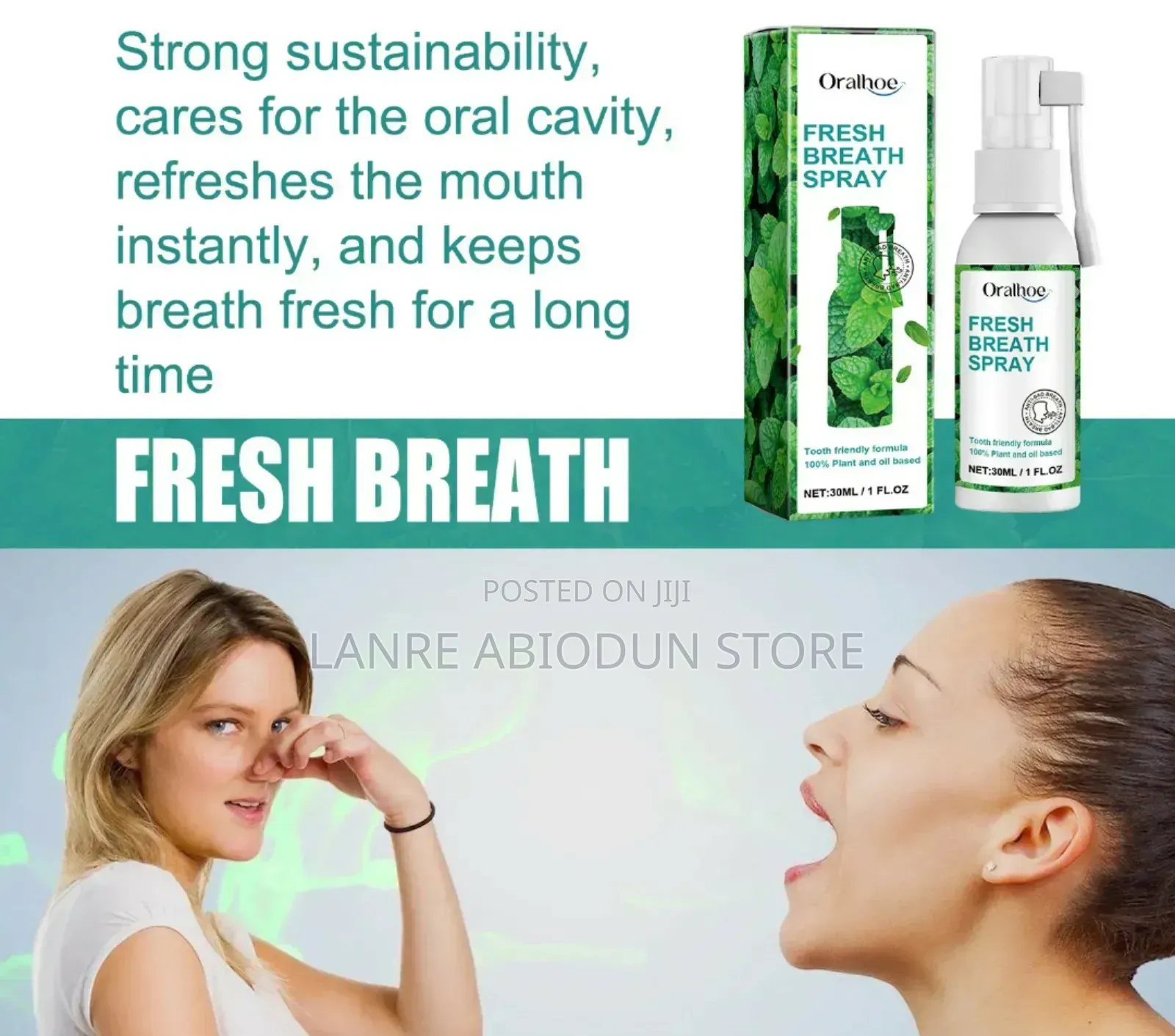 Fresh Breath Essence and Anti Bacteria Effect (Mouth Wash)