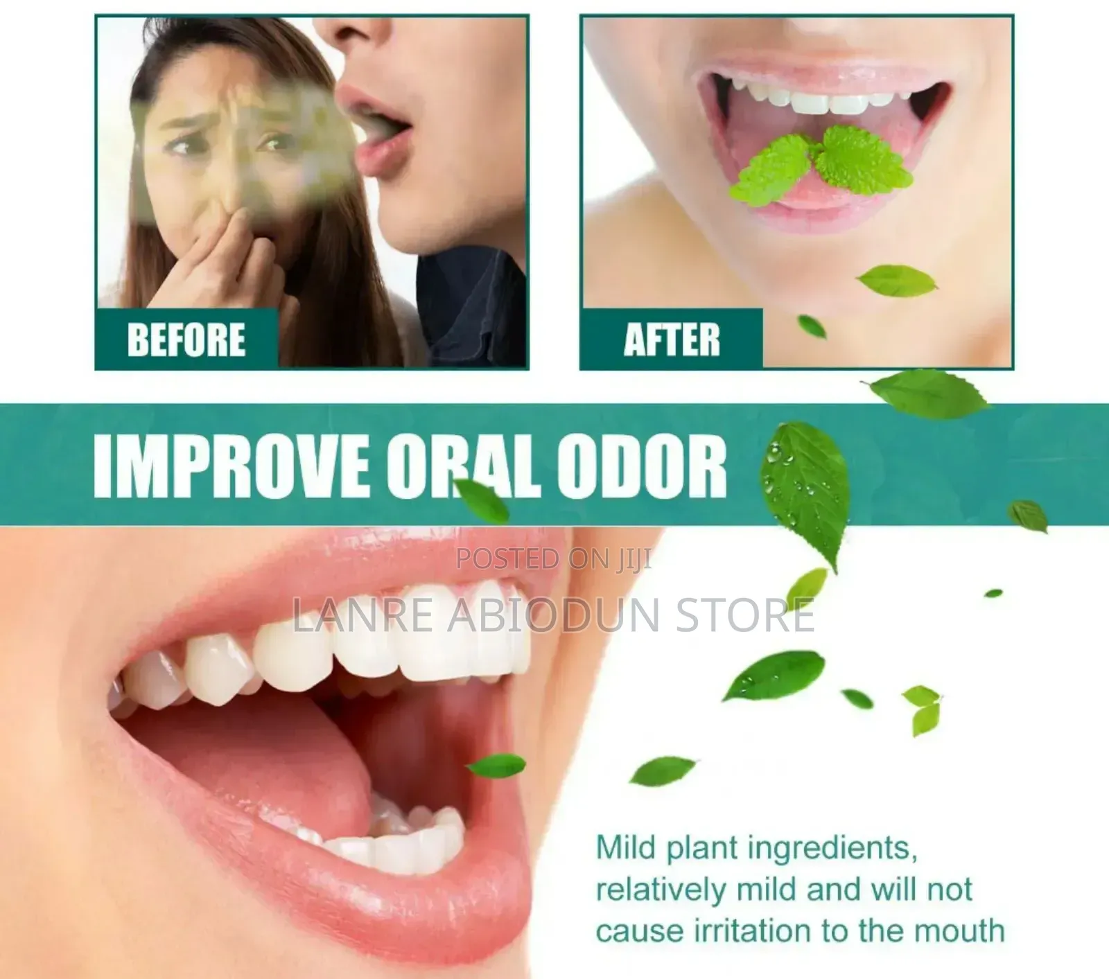 Fresh Breath Essence and Anti Bacteria Effect (Mouth Wash)