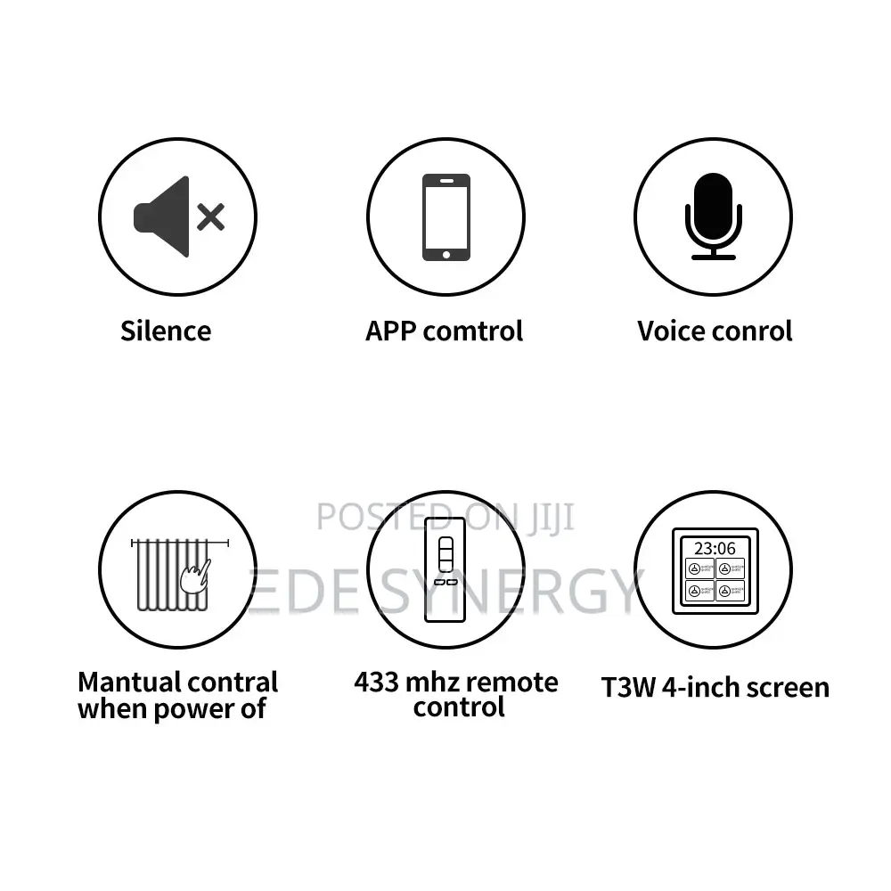 Electric Curtain Super Quiet Wireless Zigbee Wifi Motor Curtain