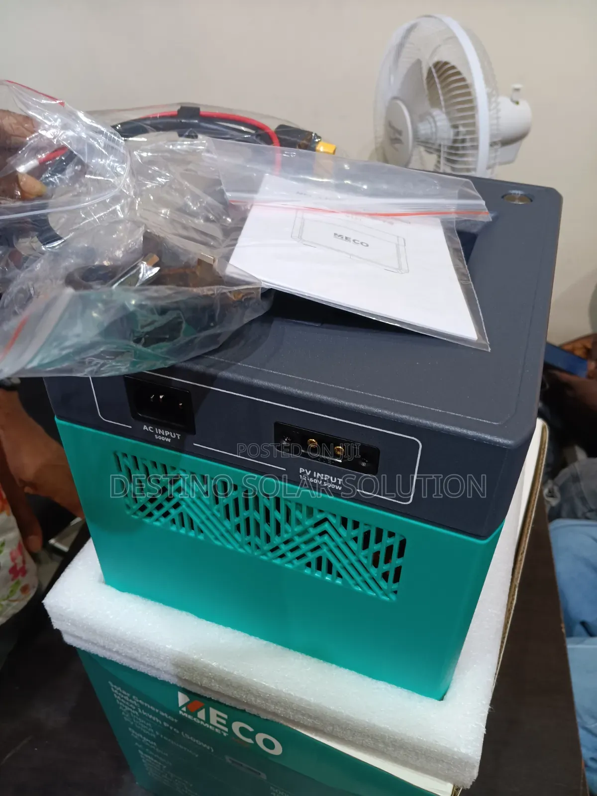 Meco 1kw Pro Solar Generator 500w Output