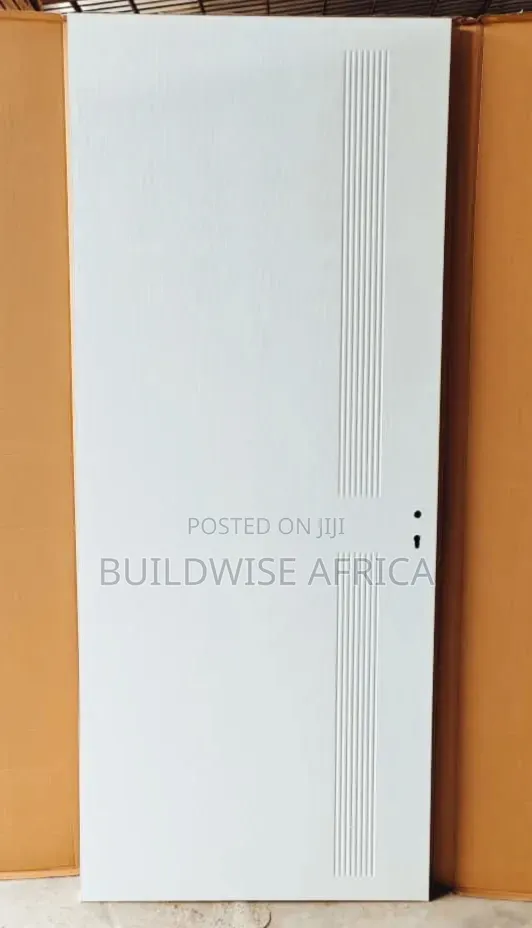 900×2.1m Premium White Wooden Door With Architraves and Accessories