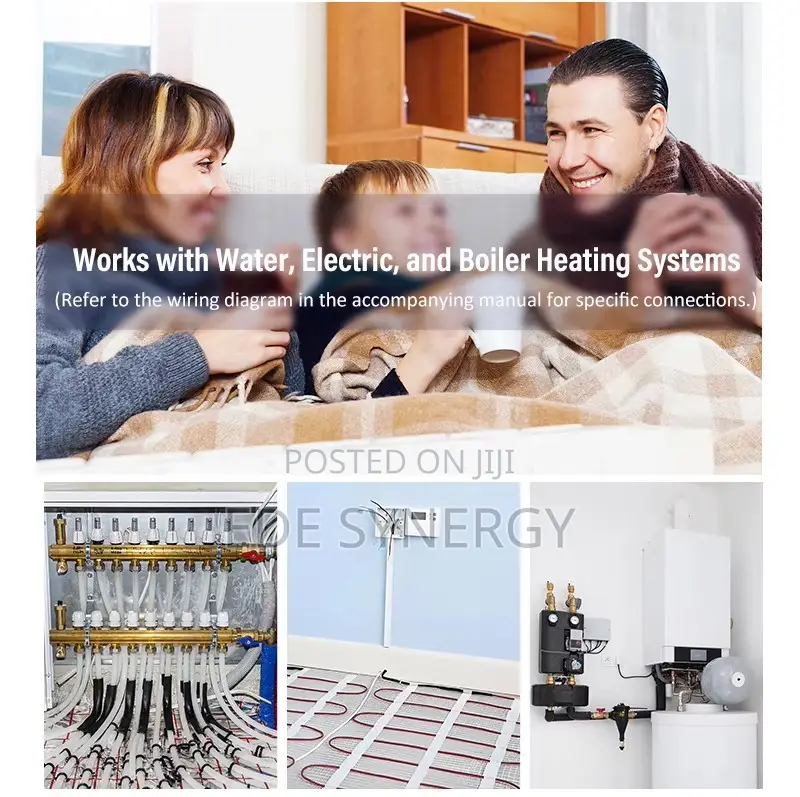 Smart Thermostat WIFI HVAC Controller for Tuya Smart Home