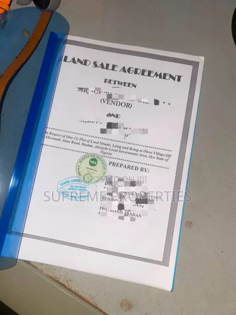 Cheap Plot of Land at Eni Osa Olorunda After Akobo Oju Irin