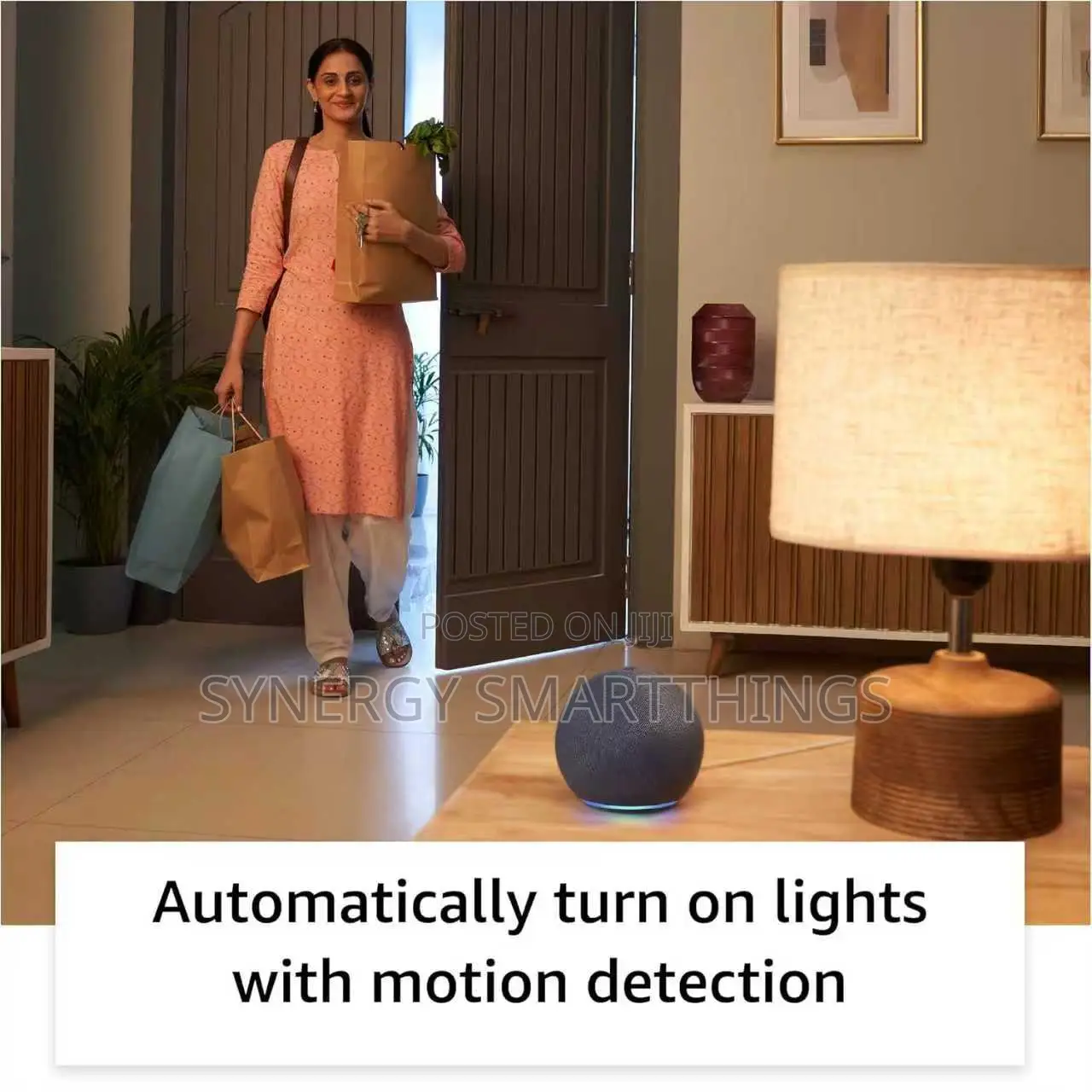 Amazon Echo Voice Assistant for Smart Home Commands