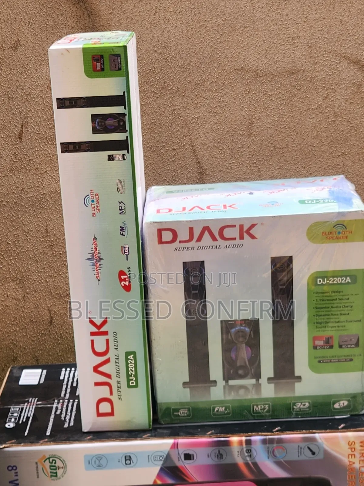 DJACK DJ-2202A 2.1 Channel Bluetooth Home Theatre System