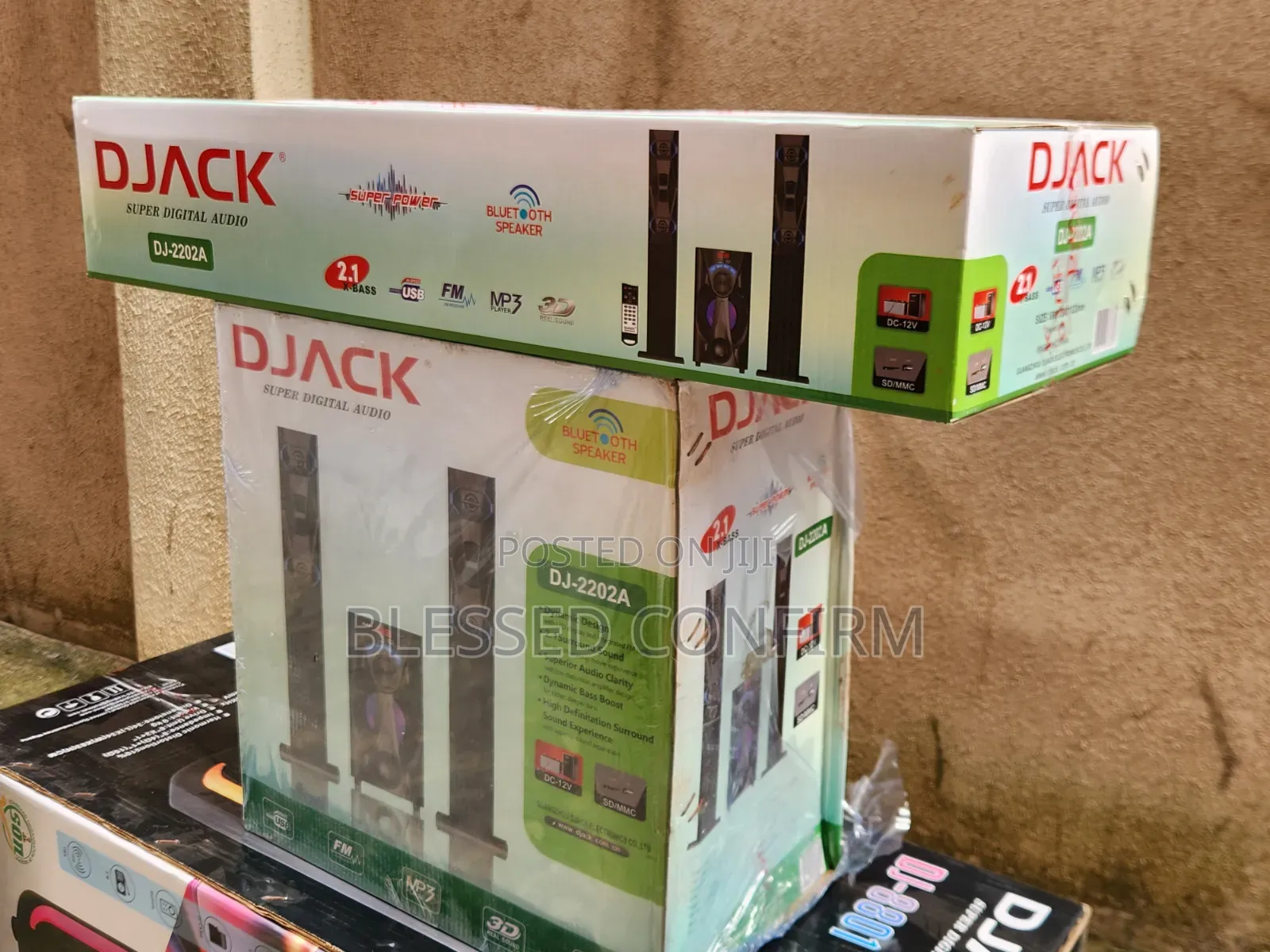 DJACK DJ-2202A 2.1 Channel Bluetooth Home Theatre System