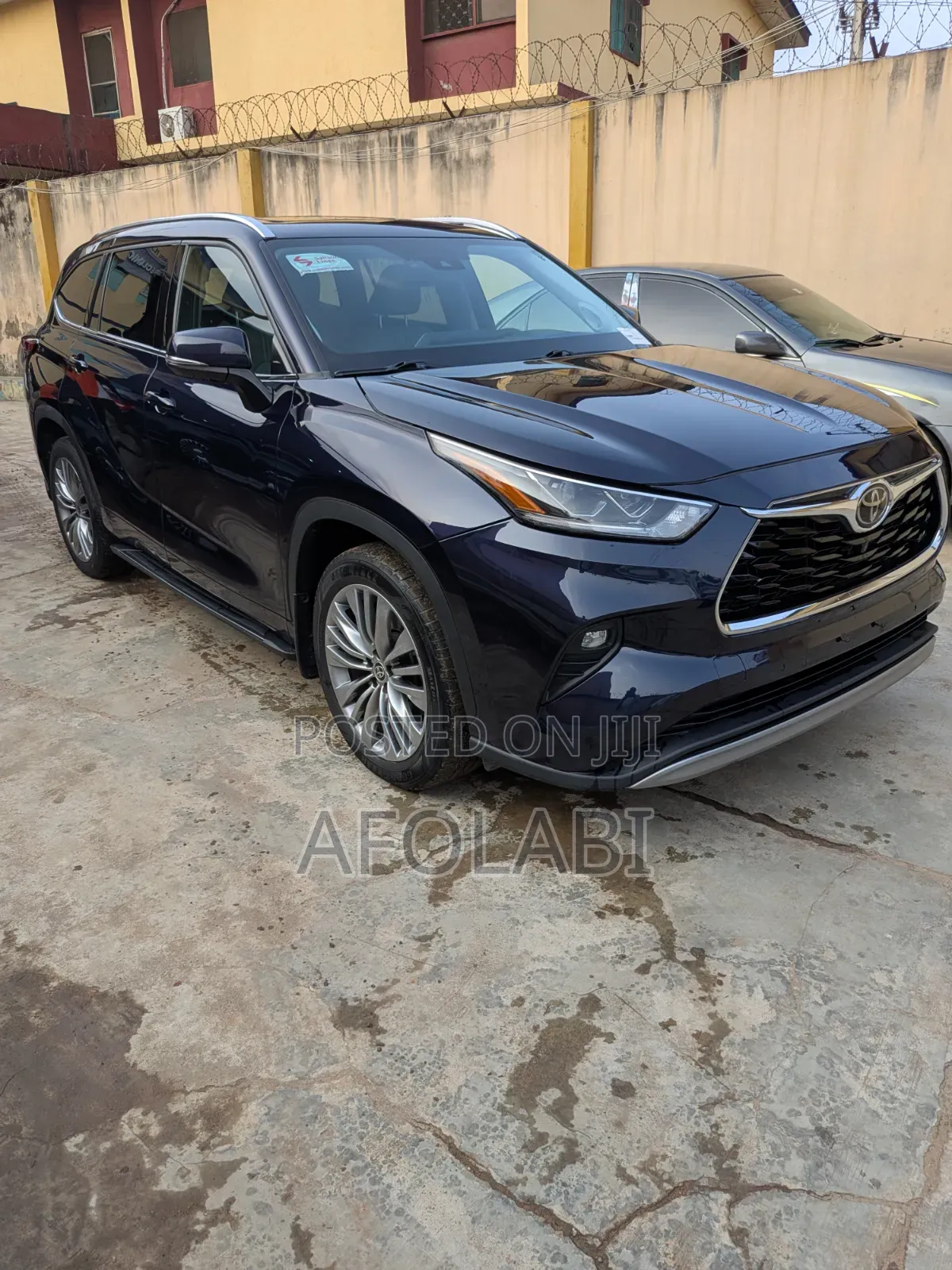 Toyota Highlander Platinum 2022 Blue