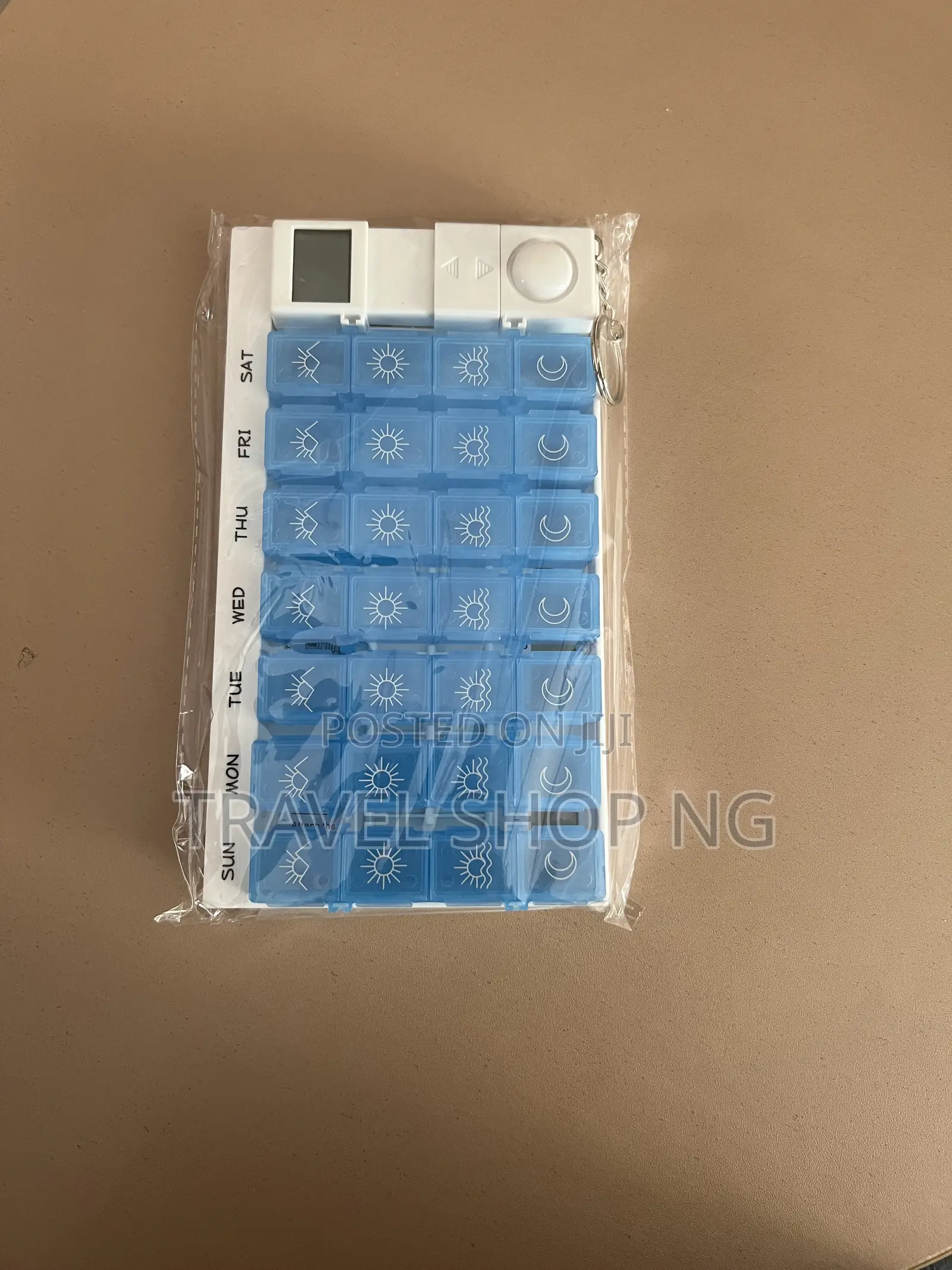 Smart 28 Compartment Pill Organizer W/Timer