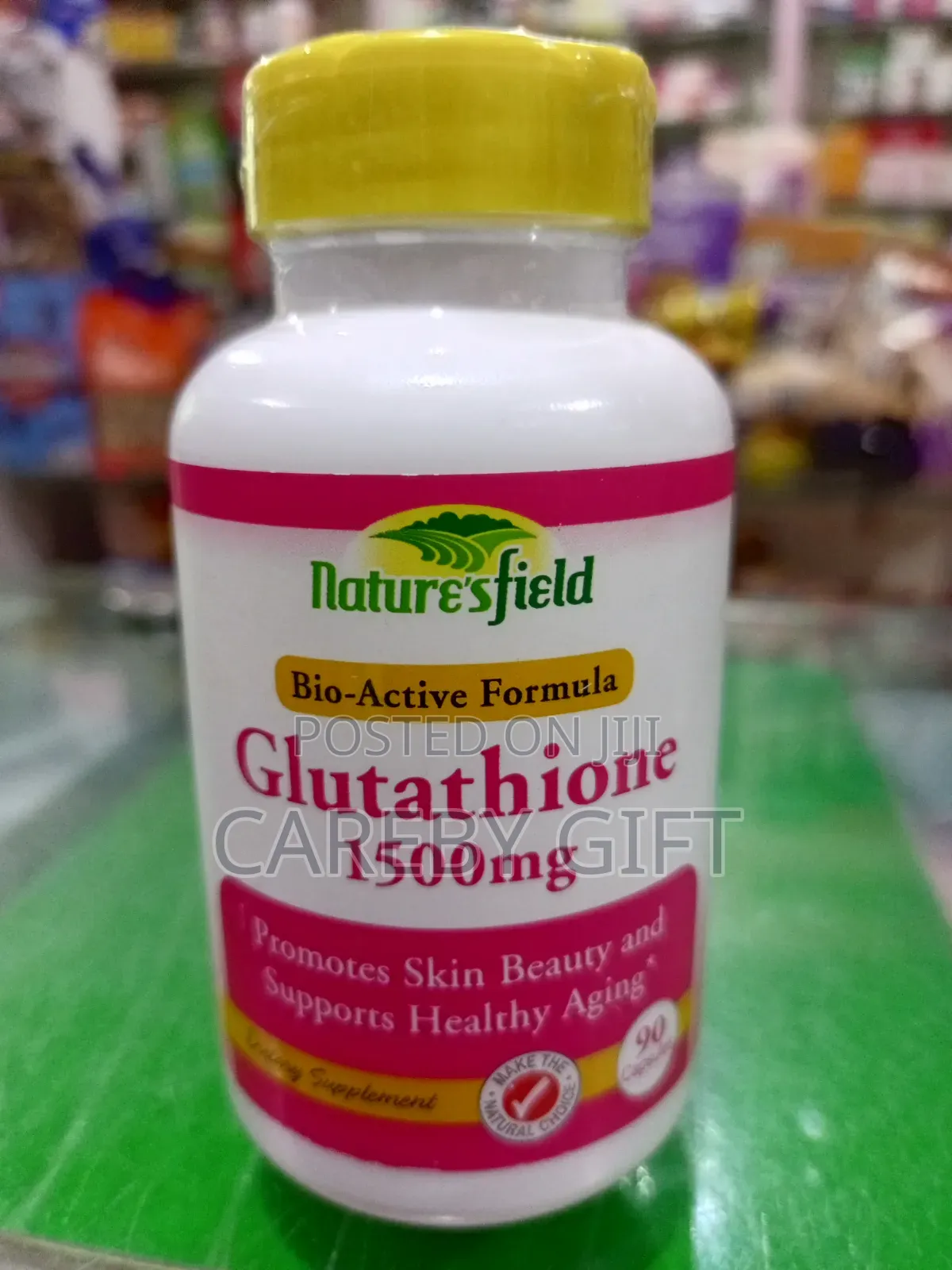 Nature's Field Glutathione Capsule 1,500mg