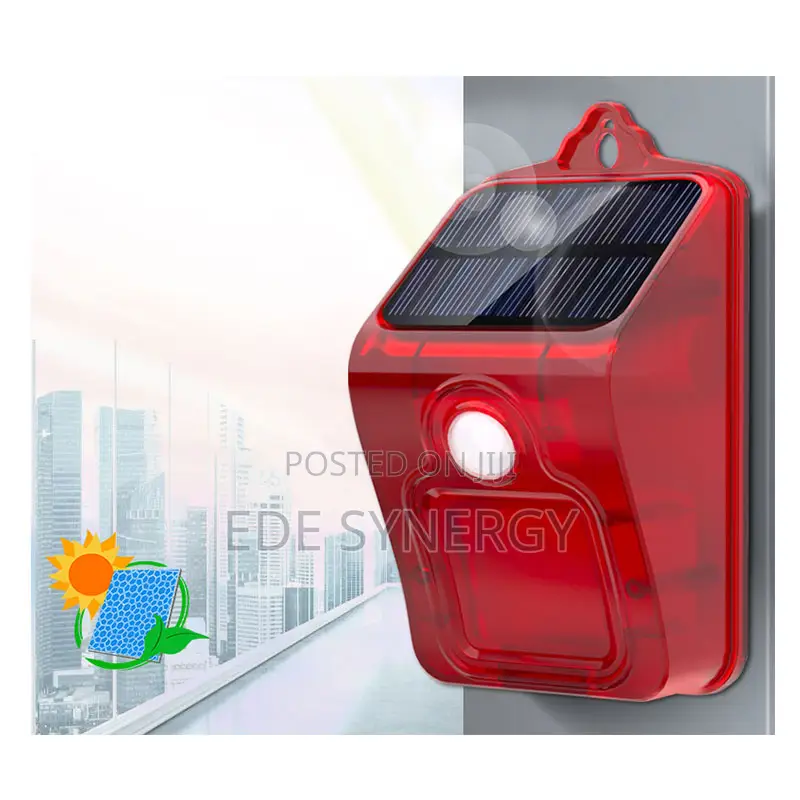 100db Waterproof Sound Security Wireless Siren Light Alarm Outdoor