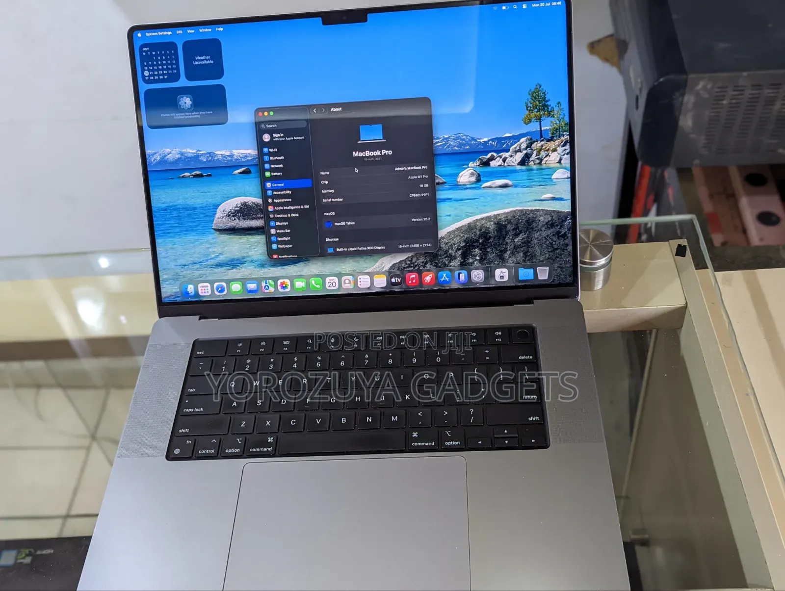 Laptop Apple MacBook Pro 2021 M1 16GB Apple M1 Pro SSD 1T