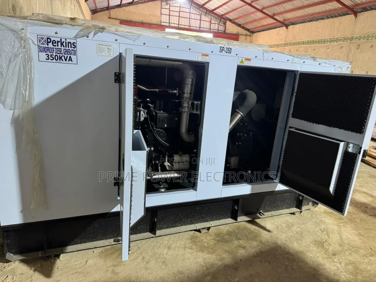 Alternator
Reliable 350kVA Diesel Generator – Low Noise Performance