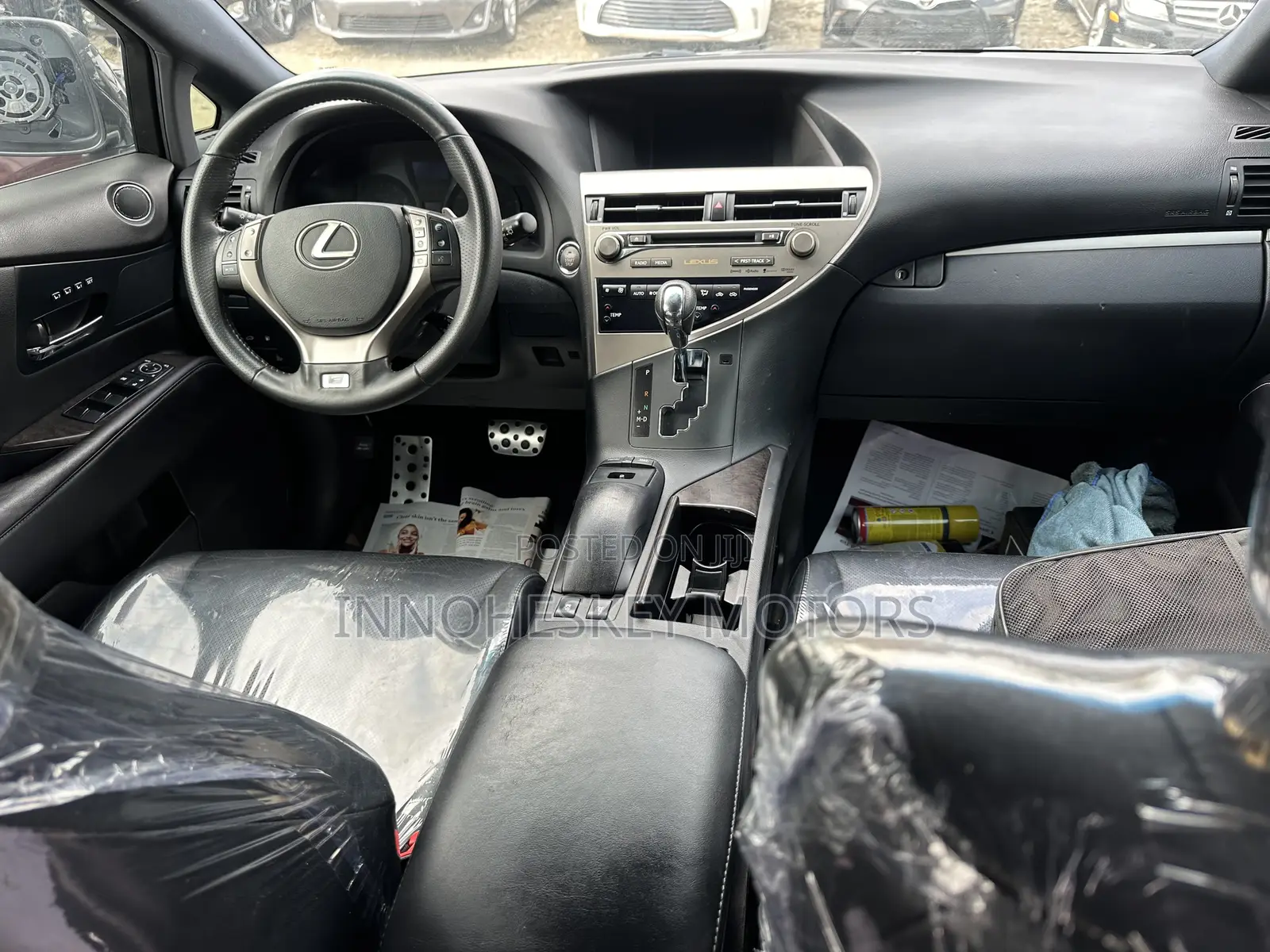 Lexus RX 350 F SPORT AWD 2013 Gray