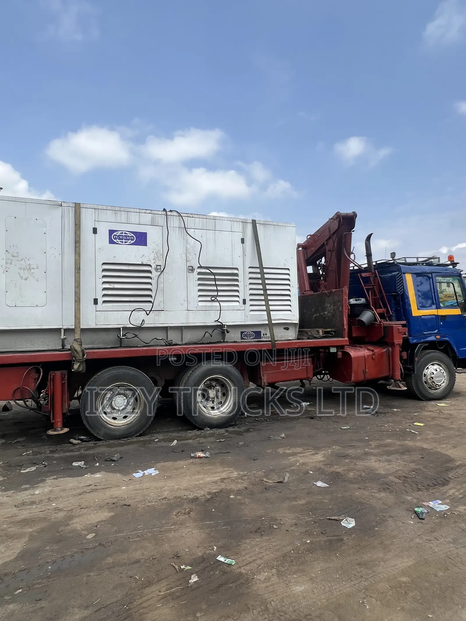 Izzy Trucks – Professional Hiab Truck Rentals