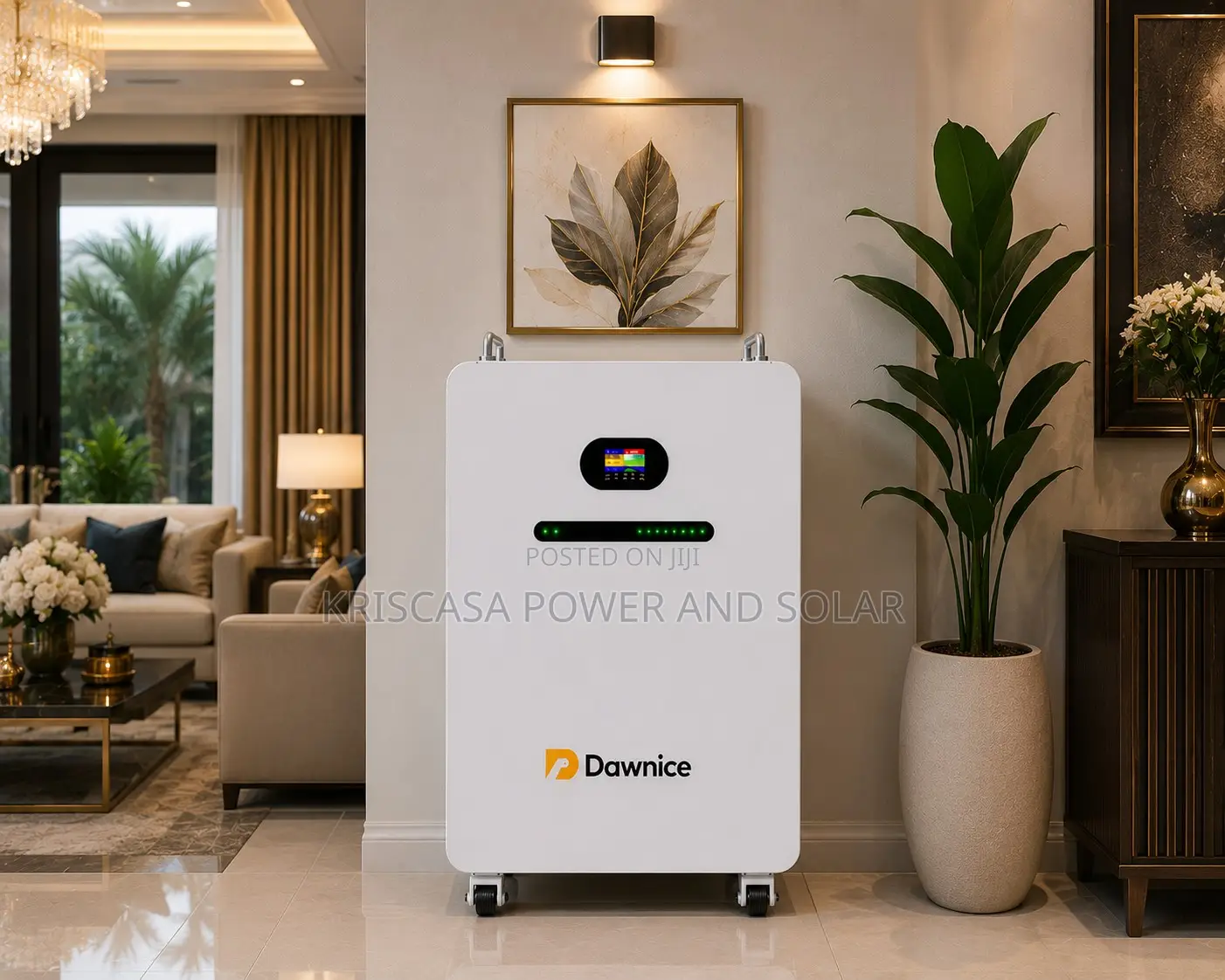 Dawnice 20kWh Lithium Battery | 51.2V 410Ah LiFePO4 Solar Battery