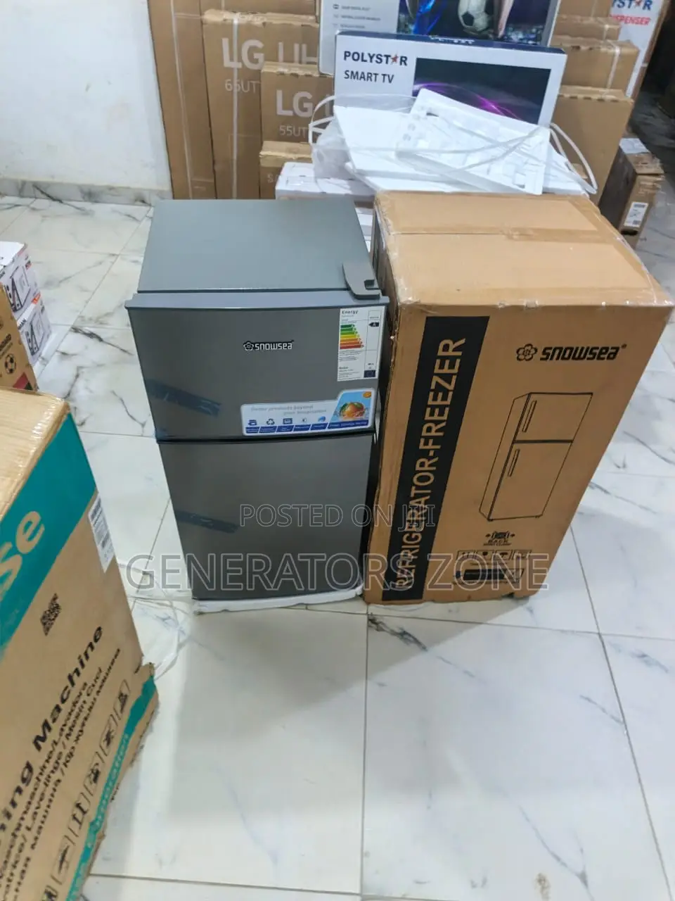 Snowsea BCD-136 Cooling Fridge Freezer