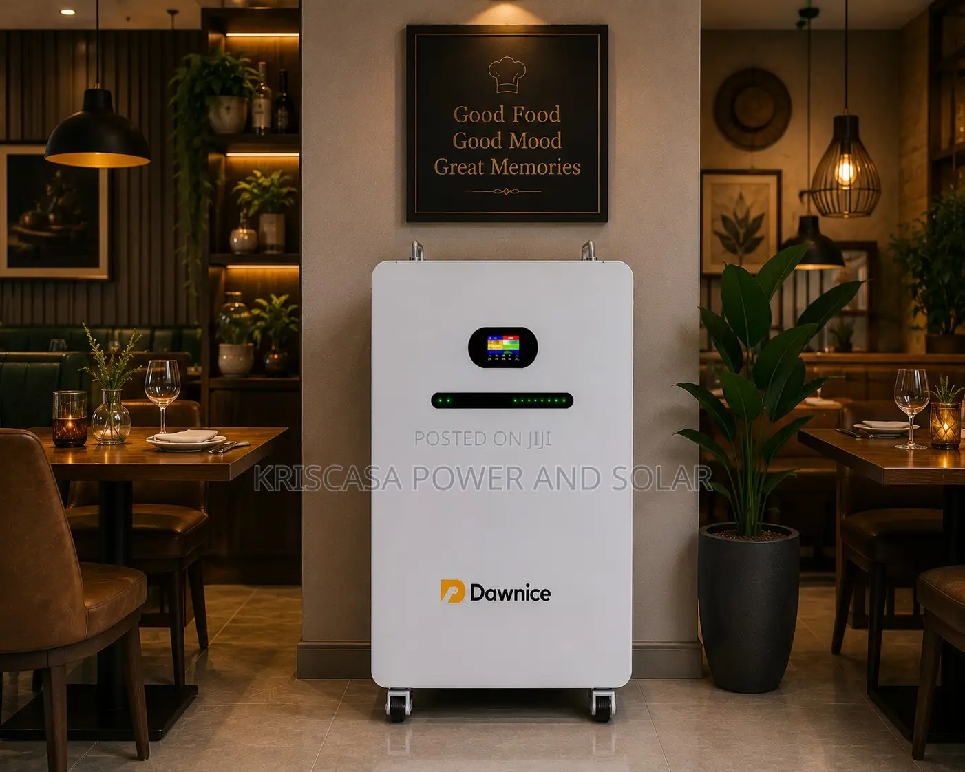 20kWh Dawnice Lithium Battery for Home Commercial Solar Systems