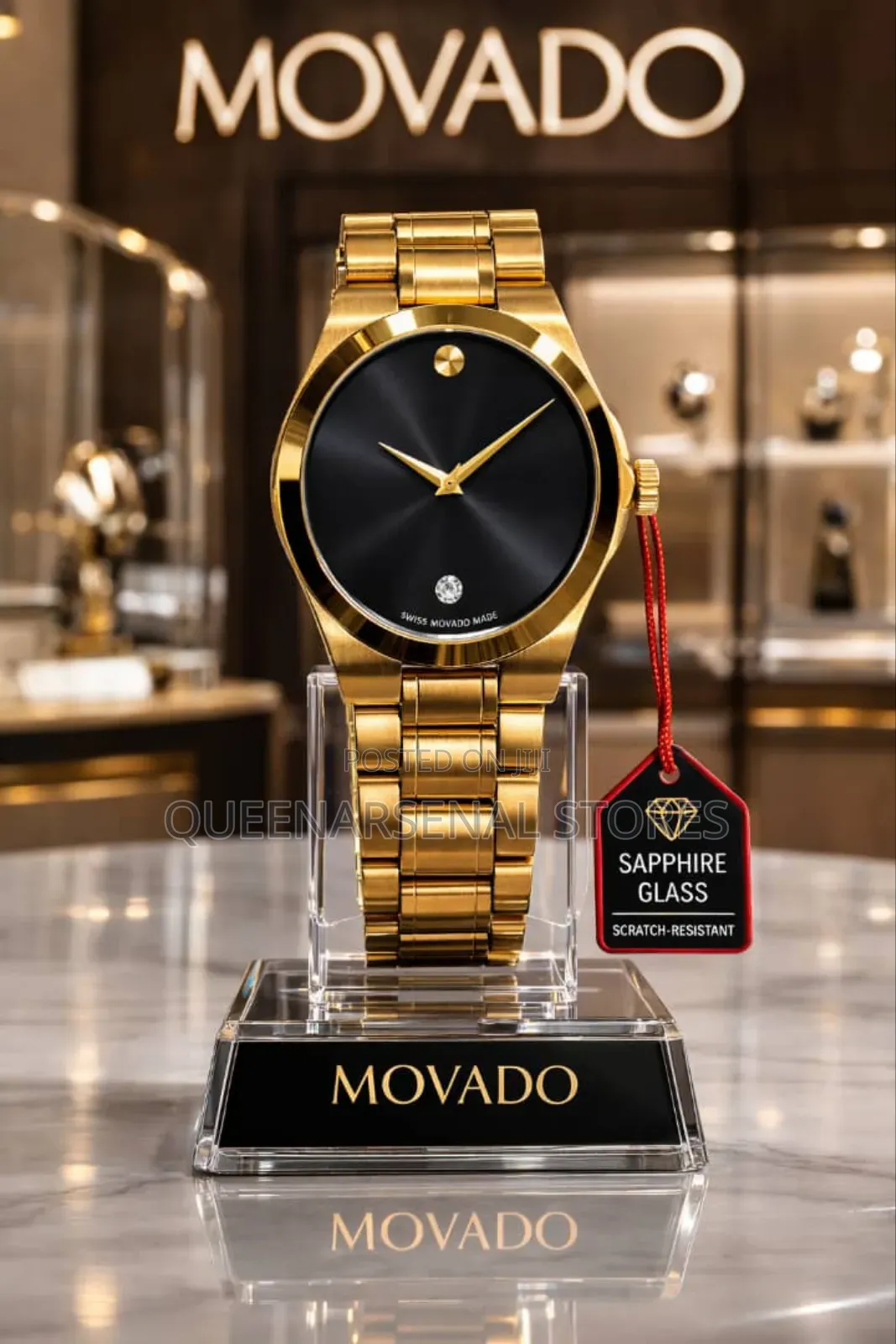 Movado Luxury Wristwatch