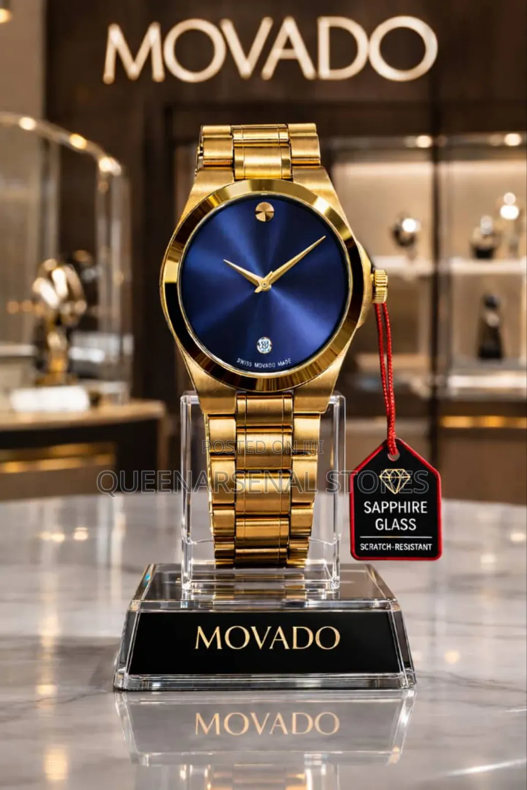 Movado Luxury Wristwatch