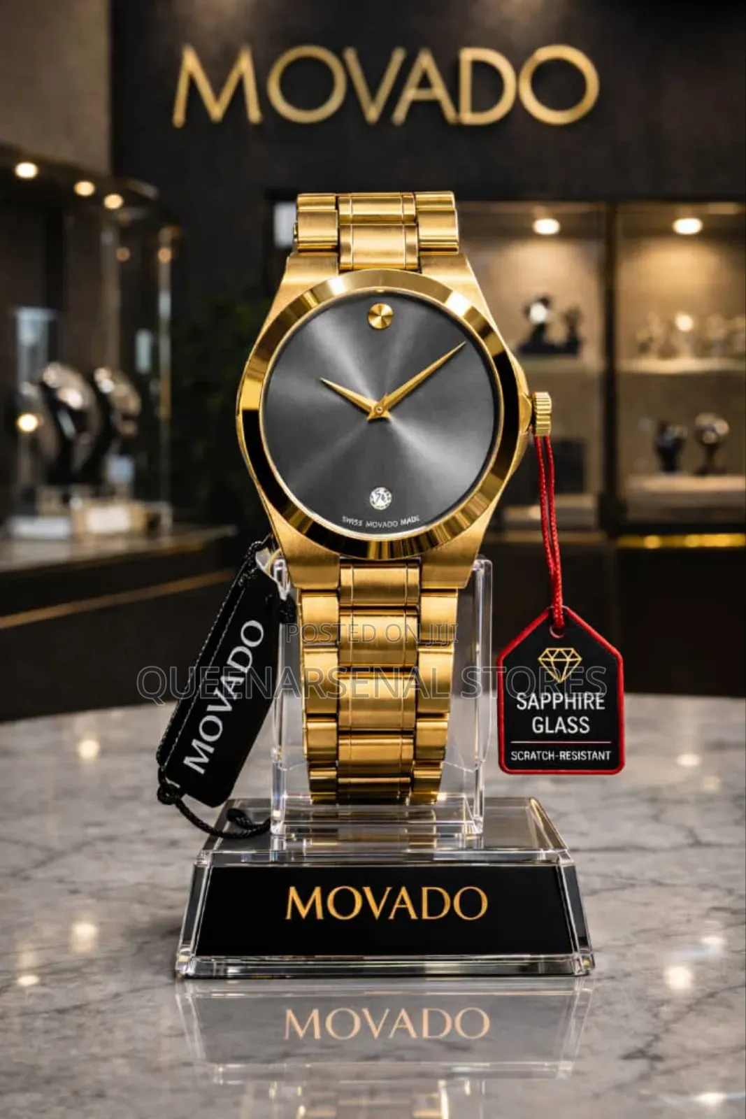 Movado Luxury Wristwatch