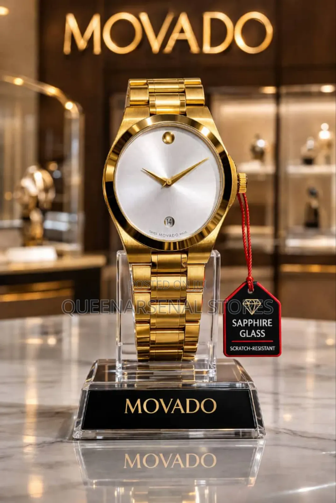 Movado Luxury Wristwatch