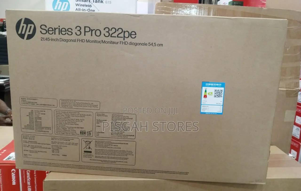 HP Series 3 Pro 322pv 322pe Diagonal FHD Monitor