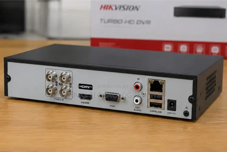 Hikvision 4-Ch 1080p 1u H.265 Acusense DVR