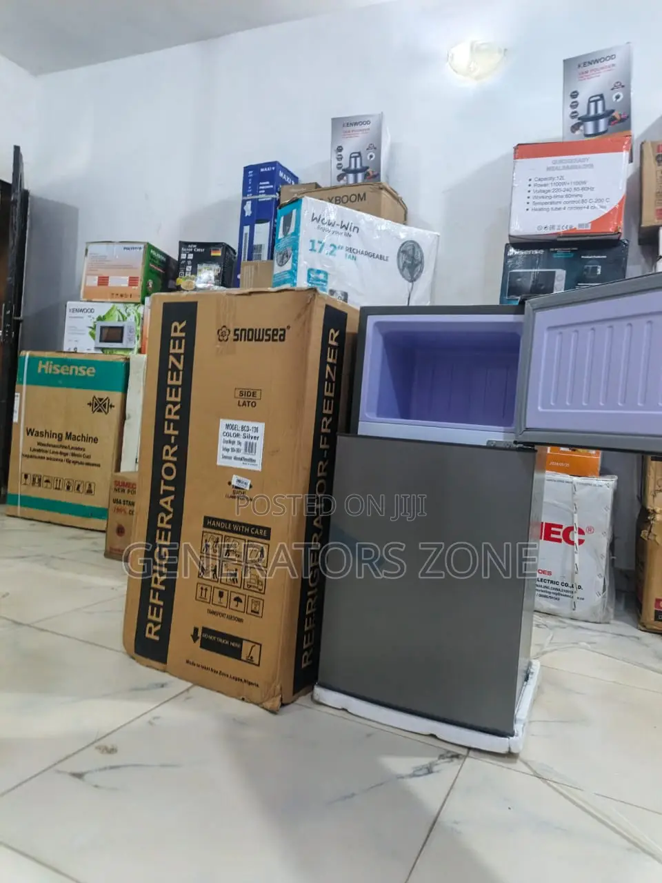 Snowsea BCD-136 Efficient Cooling 100L Fridge