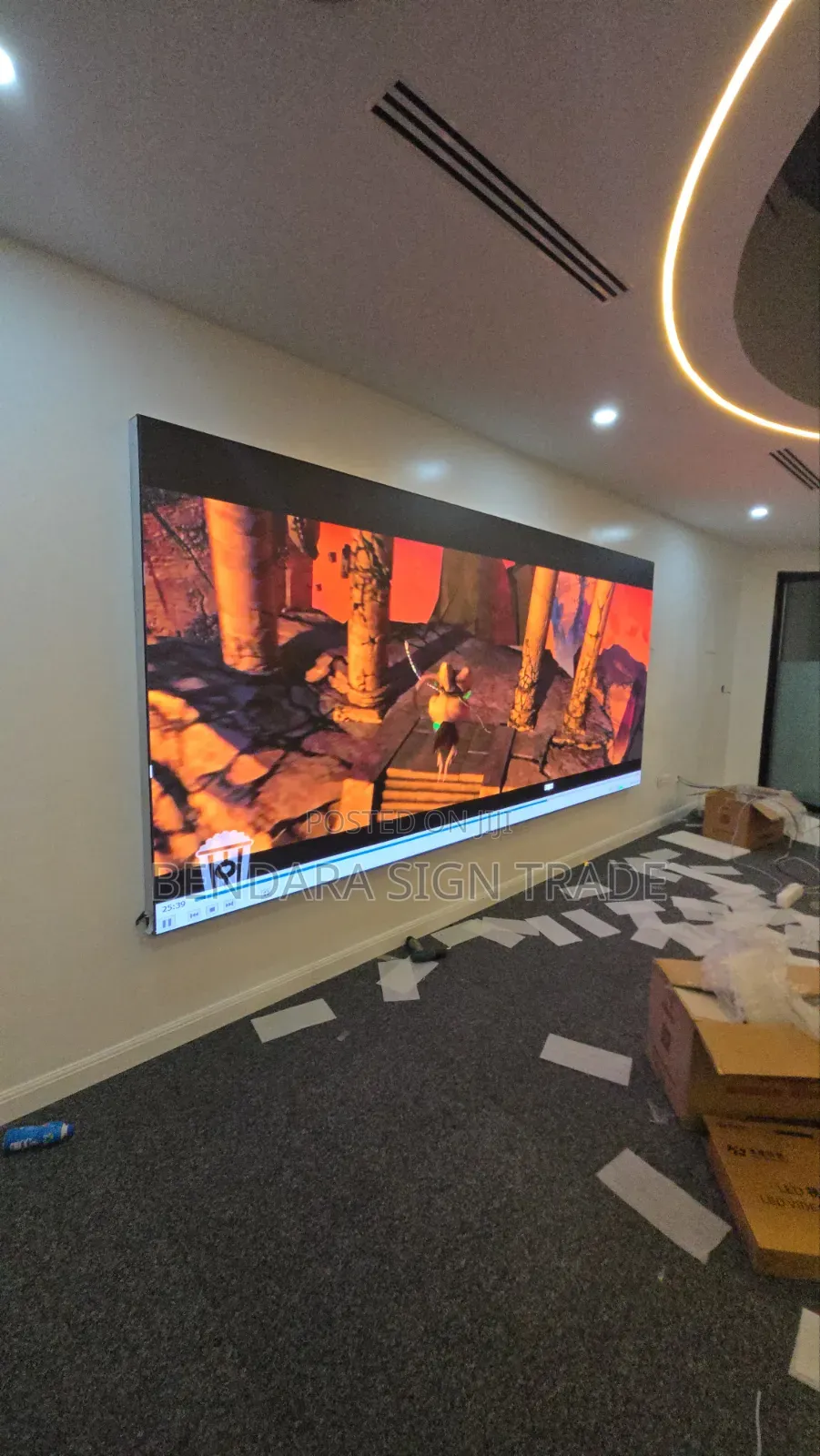 Led Screen 12ft by 6ft Indoor (P1.86)
