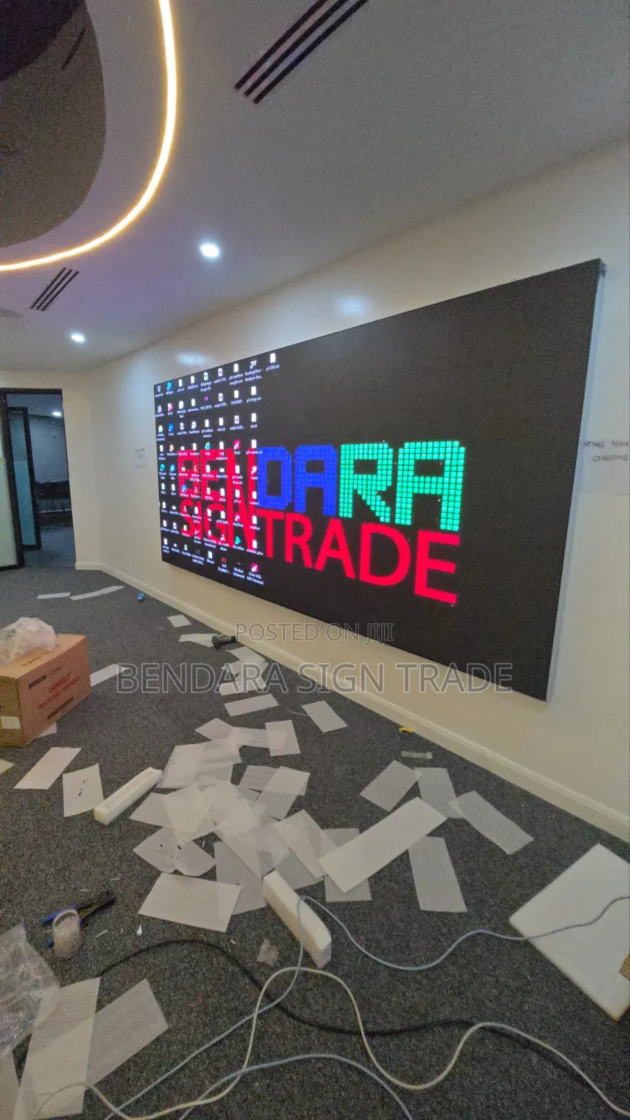 Led Screen 12ft by 6ft Indoor (P1.86)