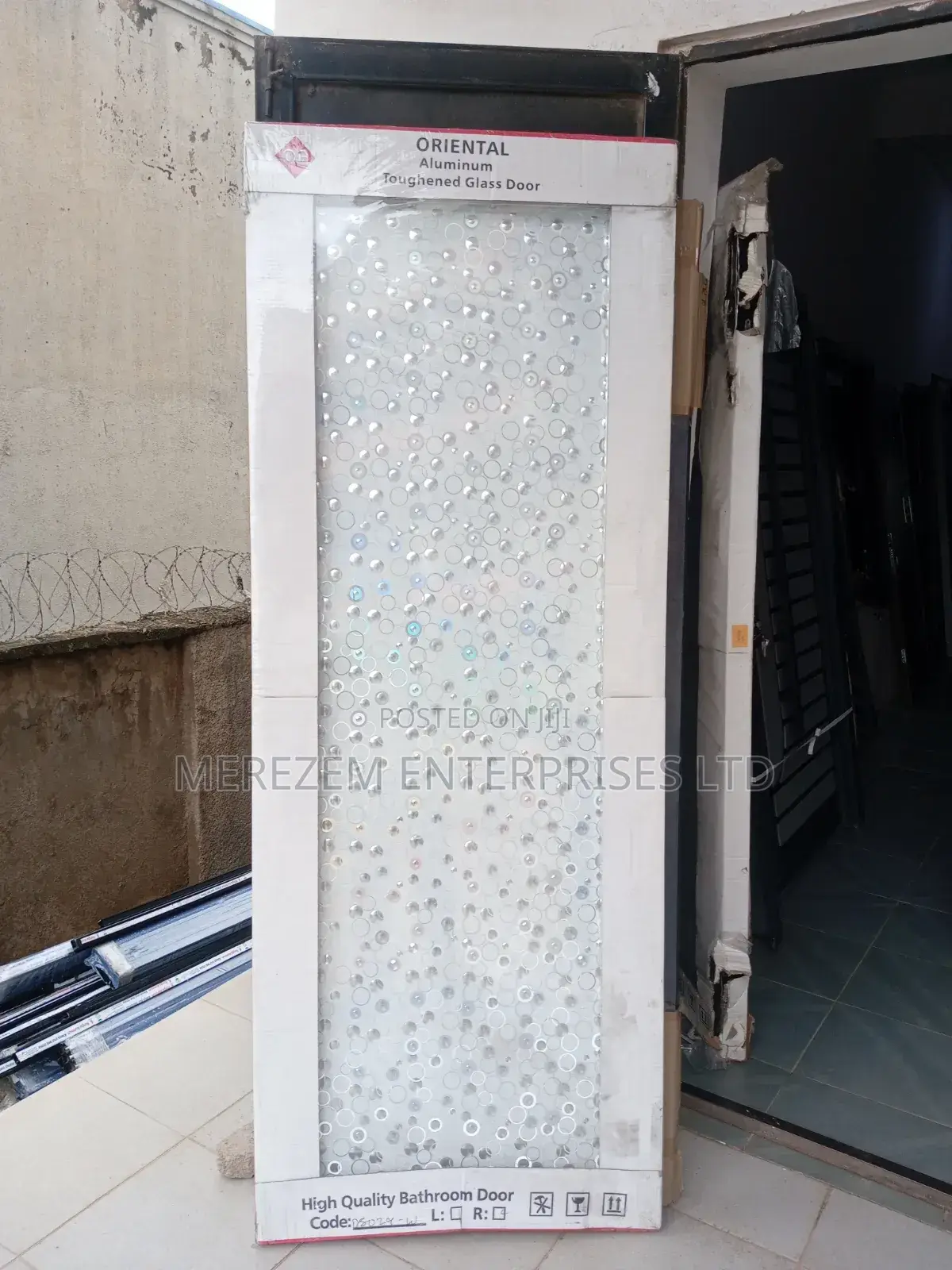 Strong Aluminum Toilet Door