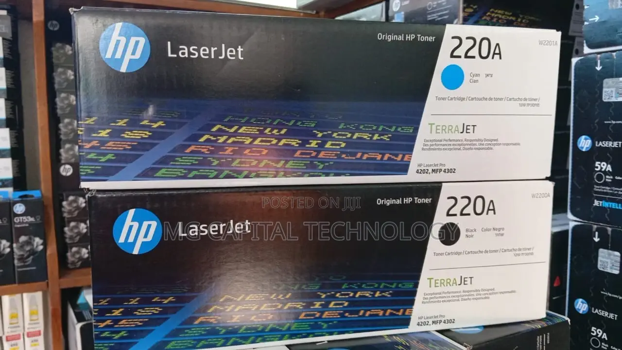 HP 220A Black Original LaserJet Toner Cartridge - W2200A ∼2,000 Pages