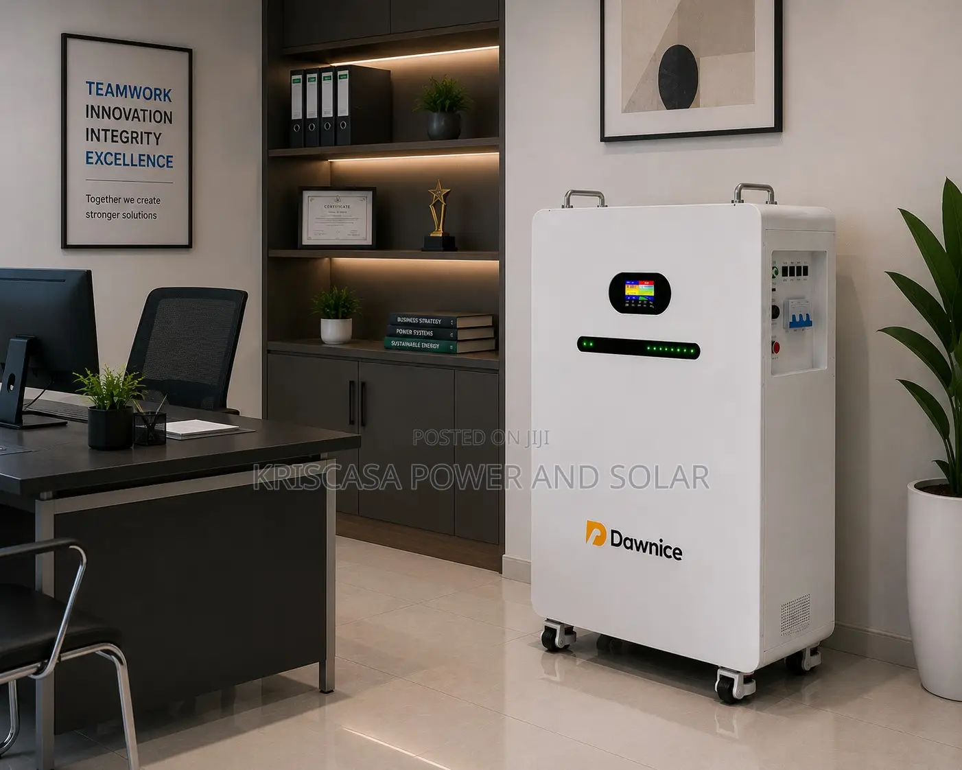 20kWh Rechargeable Lithium Battery | Reliable Solar Power Storage