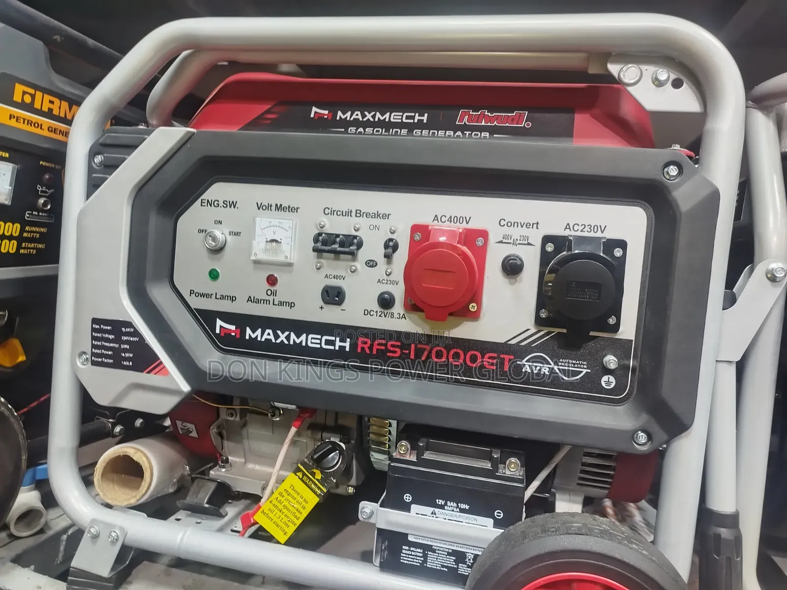 MAXMECH RFS 17000 ET 14.5KVA Powerful Backup Power Generator