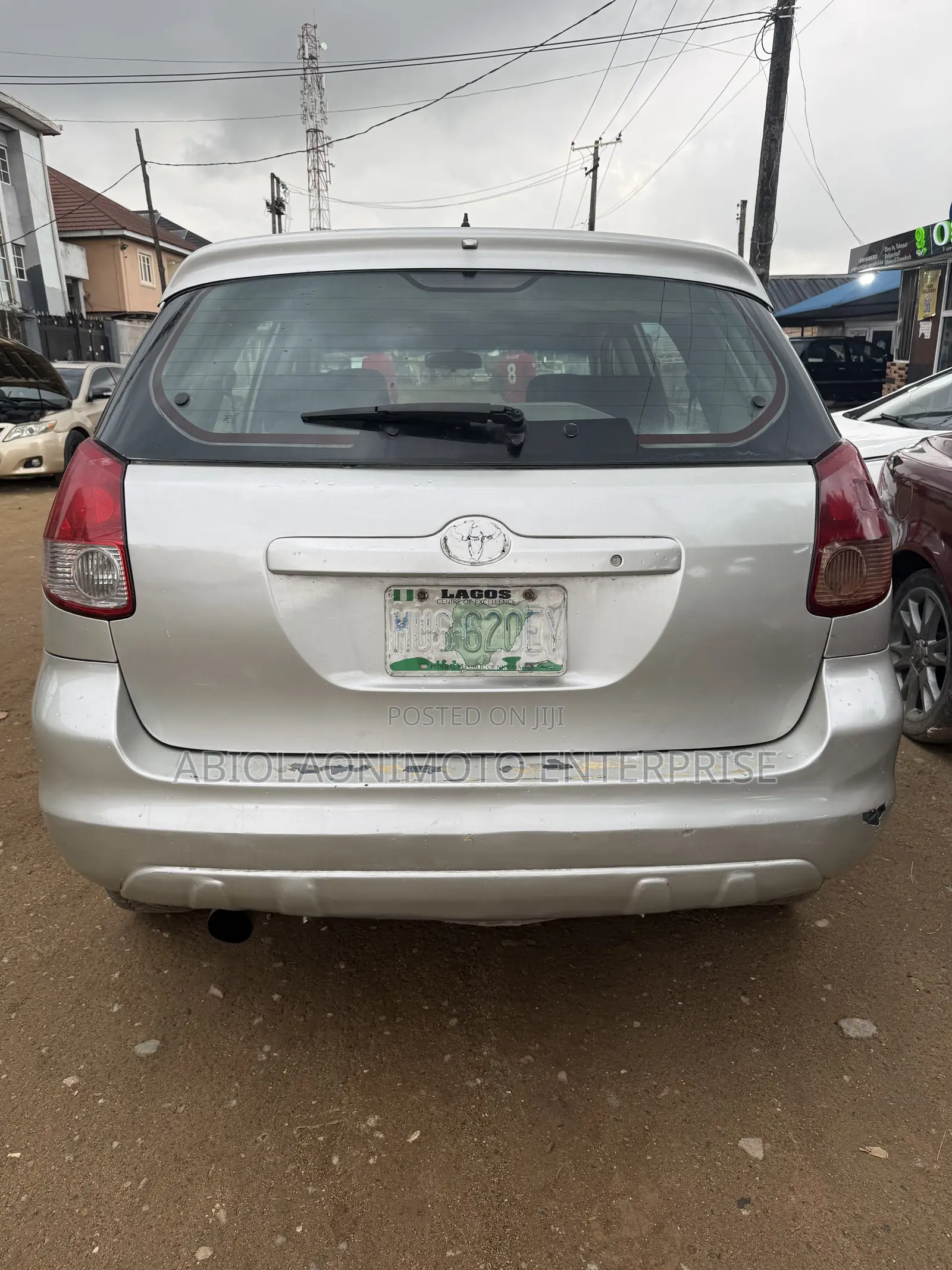 Toyota Matrix Standard AWD (1.8L 4cyl 4A) 2004 Silver