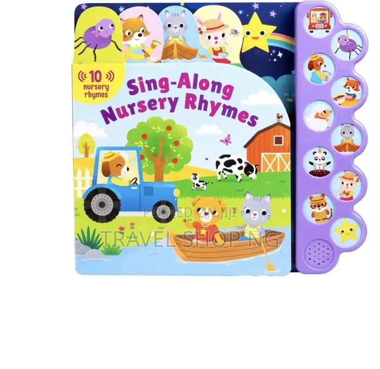 10-Button Sing-Along Nursery Rhyme Sound Book