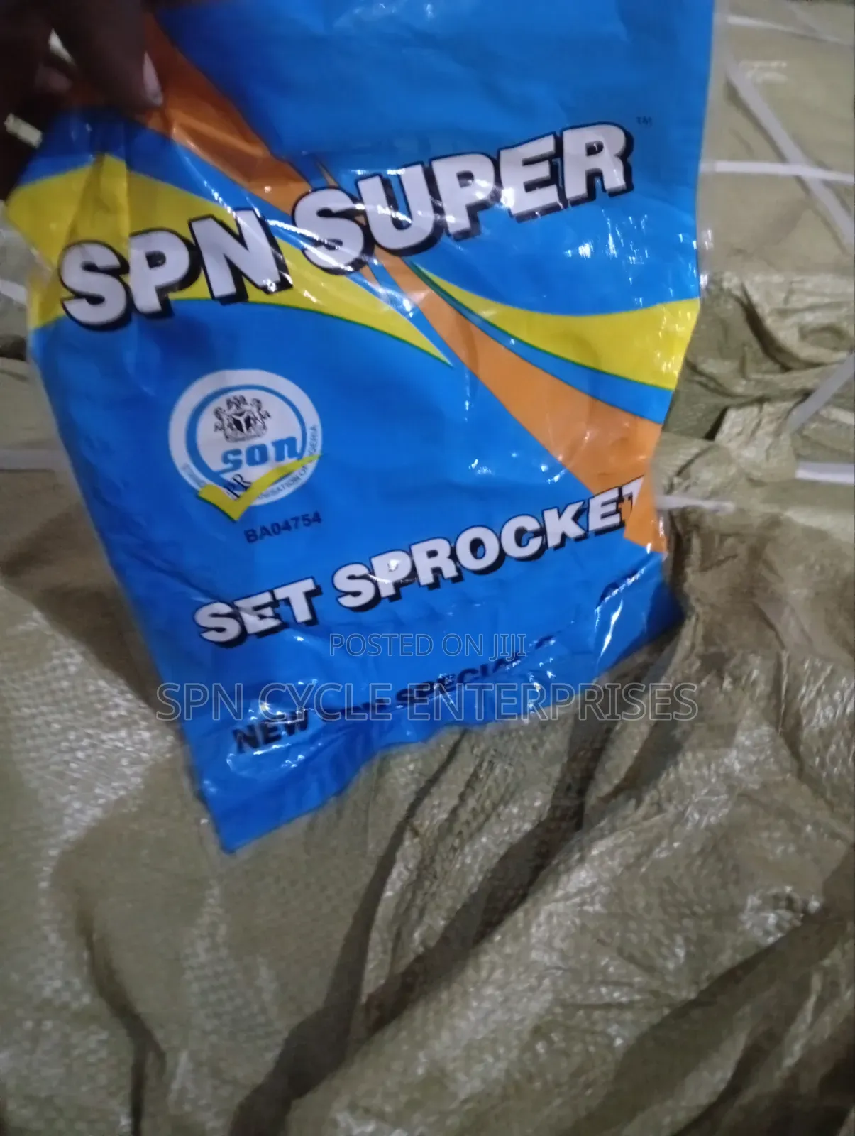 SPN Motorcycle Set Sprocket Bj100